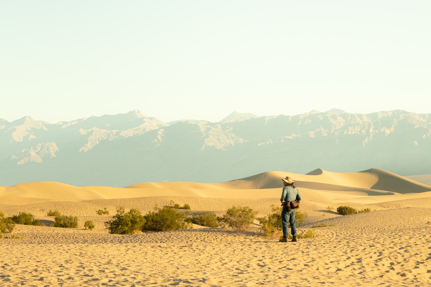 Death Valley with my friends Anh & Kem. Also known as the hottest, driest, and lowest location in North America, Death Valley set the hottest recorded temperature of 134 F 🥵 But this weather didn’t stop a beautiful and very rare super bloom from sweeping the valley 💛🌼 (occurs once every 14 years or so.)
•
•
•
#deathvalley #superbloom #fujifilm #fujilove #fujixseries photography photographer travel photography fujifilmxs20 fujifilmx_us