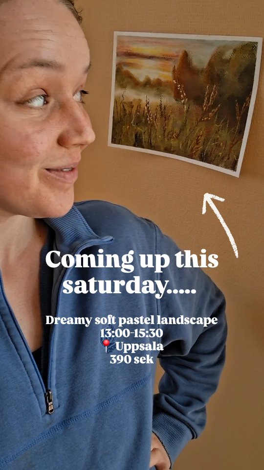 My favo, soft pastel landscapes🥰
DM me if you want to join or sign up via the link in bio! 🌄🪷🎨
No need to think of anything, I'll provide everything we need for a cosy, relaxing and creative afternoon! Including all materials, aprons and a nice fika:)
@ my art studio in Uppsala!
#uppsala #softpastel #landscapepainting #goodvibes #artstudio