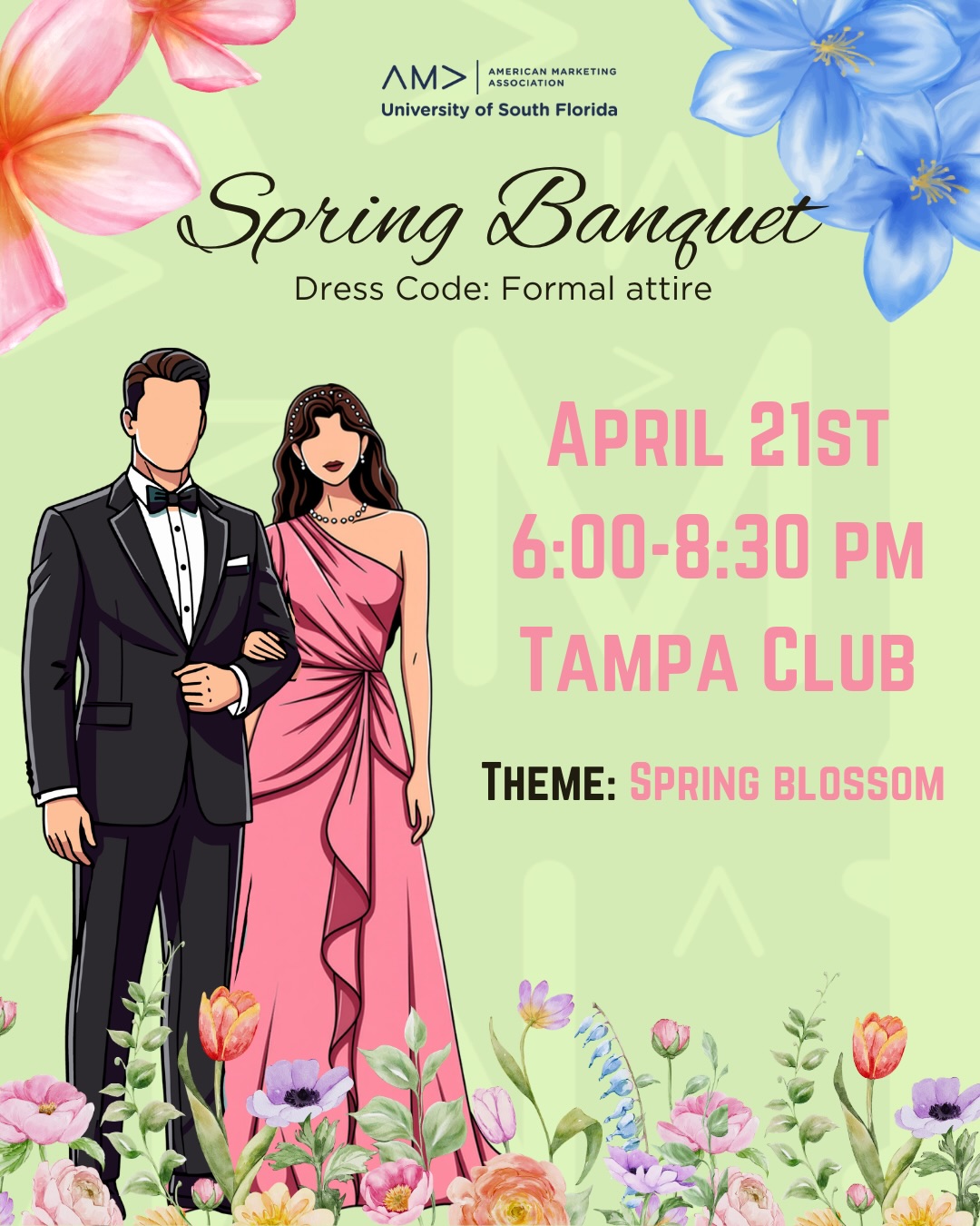 Spring Banquet is TOMORROW‼️🌸🌹
Wondering what to wear? Catch our inspirations based on formal attire!
We are looking forward to seeing you all there! 🤘🏻💙