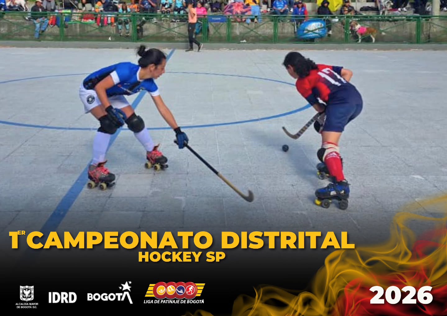 Finaliza el Campeonato Distrital de Hockey SP
La cancha de Parque Nacional fue el escenario para vivir con gran emoción los enfrentamientos de los clubes Internacional y Corazonista en la modalidad de Hockey SP 🏑
Las categorías sub 19 varones, sub 19 damas y pre infantil mixto fueron los actores de cada jugada el pasado 11 y 12 de Abril 🛼
Felicitamos a los patinadores que participaron durante las jornadas, demostrando todo su talento y destreza en el trabajo en equipo 🔥
#Bogotátierradecampeones