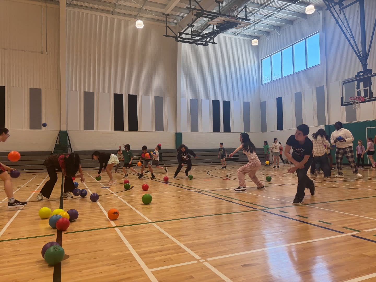 Middle School Dodge Ball Game!!!