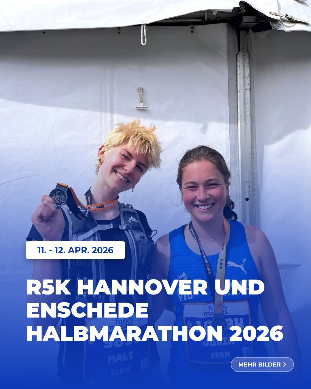 „Besser spät als nie!“ dachte sich der Admin.
Ein Rückblick auf das letzte Wochenende:
In Enschede starteten neben vielen anderen Osnabrückern vom @activesportshoposnabrueck und dem @os.runningclub auch ein paar Athletinnen des @otb_osnabrueck beim Halbmarathon. (Noch) nicht bei der Leichtathletik-Abteilung des OTB, aber trotzdem mit starker Leistung zeigte sich @mali.leona in einer Zeit von 1:53:59min. Ebenso @julja.bender die mit Mali zusammen lief und zeitgleich ins Ziel kam. Eine weitere starke Leistung ohne explizites Training hierfür war auch von @carolin.kmy zu sehen: Sie finishte in 1:51:15min. Stark! Glückwunsch an alle drei!
In Hannover ging derweil die @r5k.tour im Rahmen des Hannover Marathons weiter. Bei der 5-Kilometer-Pendel-Strecke konnte sich @jonas.kmy direkt vorne absetzen und siegte mit einer Zeit von 14:36min ca. Eine Minute vor dem Zweiten (15:31min).
Annika war ein bisschen gehandicapt von einer Erkältung und beendete den Lauf nach 19:09min. Starke Leistung vor allem bei dem Wind auf der Strecke. Herzlichen Glückwunsch!
#halbmarathon #enschede #21km #hannover #weiterso
@noz_de @sport_lich_unterwegs @otb_osnabrueck @stadtosnabrueck @stadtsportbund_osnabruck @activesportshoposnabrueck @katharina.poetter dabehrens @nlv_online @dlv_online @benmoellers @pumarunning @diedreischokojungs @laufteam_niedersachsen @laufen.de