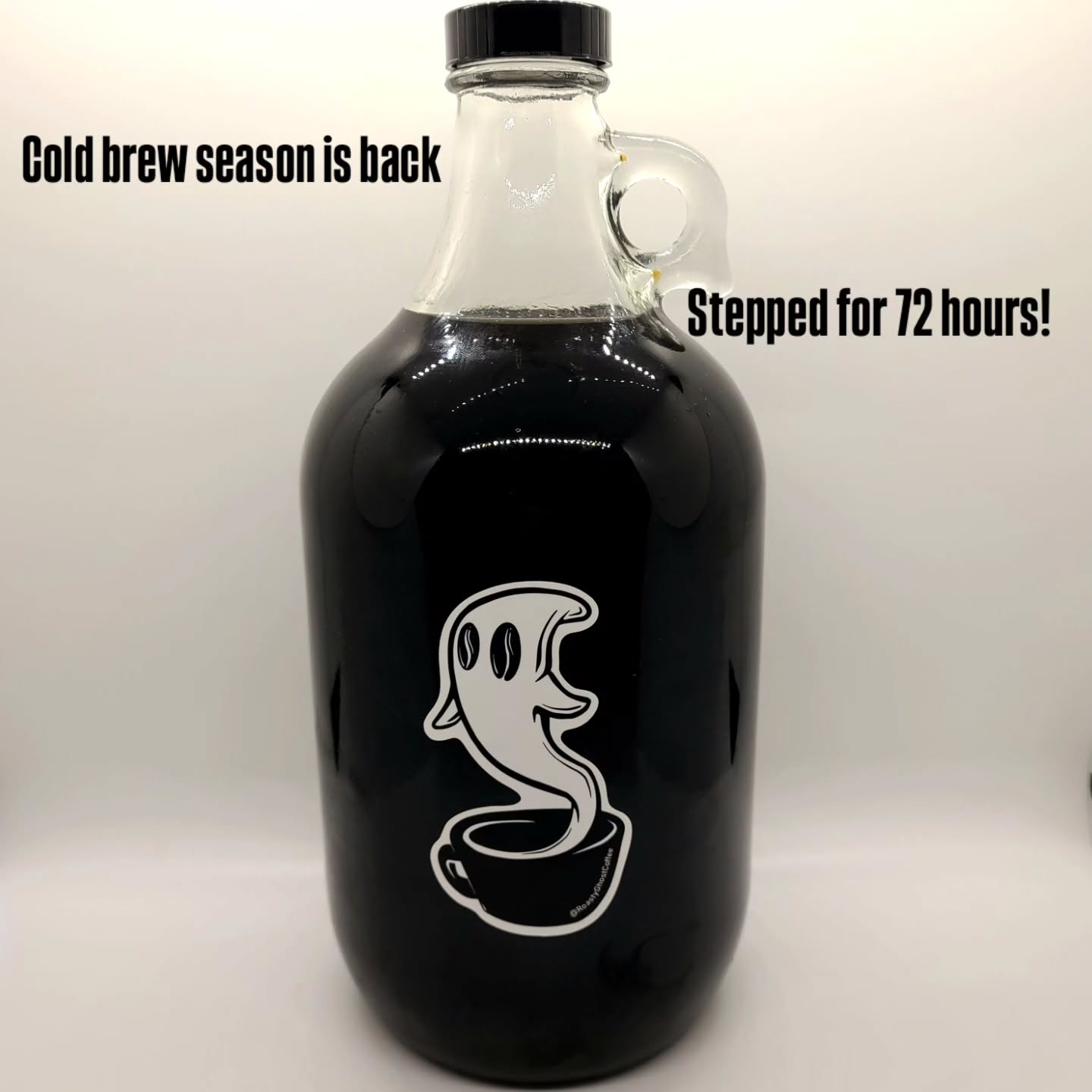 Contact Roasty Ghost Coffee for cold brew today!