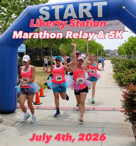 Red, White, and… RELAY! 🇺🇸🏃♀️🏃♂️
Looking for the ultimate way to kick off your July 4th? Grab your besties, your work squad, or your family and meet us at NTC Park for the Liberty Station Relay & 5K!
Wait, how does a marathon relay work? 🧐 It’s all about the handoff! Instead of running 26.2 miles alone (oof!), you split the distance with a team of 2 to 5 people. ✨ Marathon Relay: 10 total laps ✨ Half Marathon Relay: 5 total laps You take turns crushing laps around the beautiful San Diego Bay while your teammates cheer you on from our Team Tailgate area. It’s all the glory of a marathon with 100% more high-fives and 0% of the solo struggle.
Whether you’re in it to win the trophy or just here for the finisher medal and the post-race vibes, there’s no better way to celebrate Independence Day.
🔗 Link in bio to assemble your squad and register!
#LibertyStationRelay #RaceSanDiego #July4thRun #SanDiegoFitness #SquadGoals