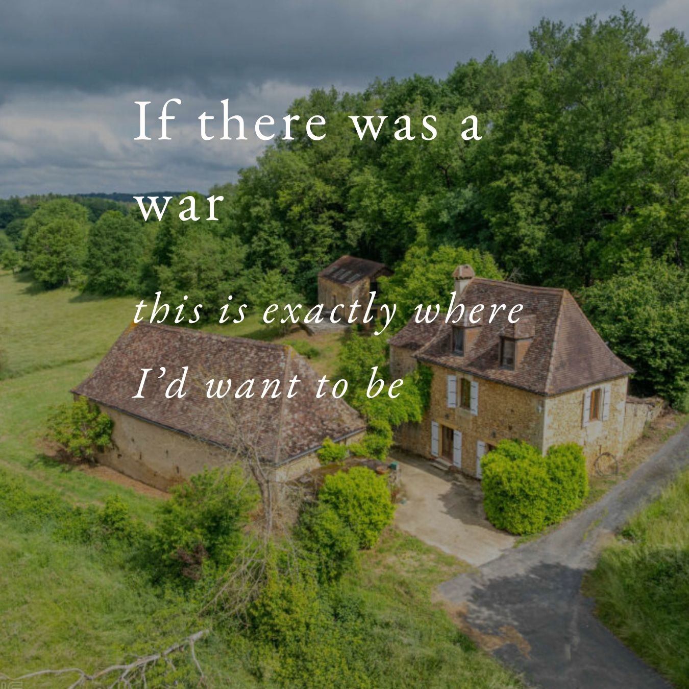 From ME to YOU….
If there was a war… this is exactly where I’d want to be.
Not in a dramatic way.
Just thinking it through.
You grow what you can.
You store it properly.
You make it last.
The barns actually mean something, holding a year’s work, not just space.
And the house is small enough to keep warm… easy to manage when it matters.
It’s quiet.
Not empty. Just quiet.
Away from people, but not in a lonely way.
Just enough distance to live simply.
I don’t know…
it just feels like a place where you’d cope.
Landscape image is my vision of what could be
PRICE €341,250
LOCATION
Molières, Aquitaine, France
MORE INFO
1. Please ensure you are following the account
2. Comment ENOUGH below
3. I will then DM the agents link
The CREDITS
All credits go to the agent. We are passionate about French property, sharing dream French properties for sale in France. We take no responsibility for any inaccuracies. All details are derived from the agent’s details to the best of our knowledge. Any enquiries are directed to the agent’s website.
#frenchproperty
#countryliving
#simpleliving
#homesteadliving
#slowliving