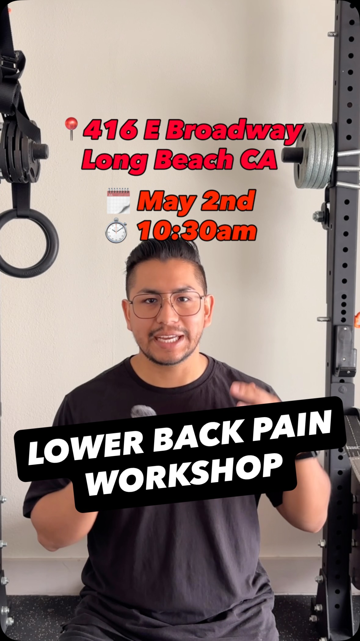📢 We’re bringing injury workshops RIGHT HERE IN DOWNTOWN LONG BEACH!
You’ve been battle injuries for a while:
👉🏽 they halt your progress
👉🏽 they come back when they want to
👉🏽 they have control over your life
I hear this all the time, but it doesn’t have to be that way.
📍416 E Broadway Long Beach CA
May 2nd @ 10:30am
LOWER BACK PAIN - bring your achy lower backs, all your questions and lets get moving!
LINK IN BIO 🔗
_________________
Injury rehab built around one goal: getting you back to training stronger than before and moving with confidence. Dr. Andrew works with runners, lifters, and active adults through structured, progressive programs that address the root cause, not just the symptoms. This is rehab with a clear plan and a finish line in sight.
Long Beach, CA | Sports Chiropractic