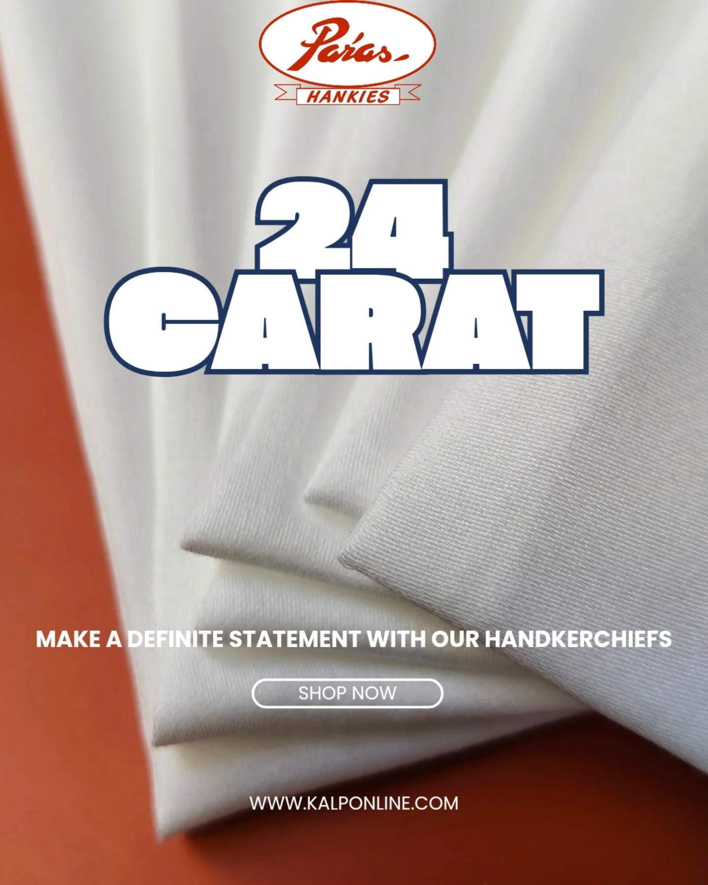 Buy premium Handkerchiefs of pure cotton.
Cotton hankies for men's
kalponline.com