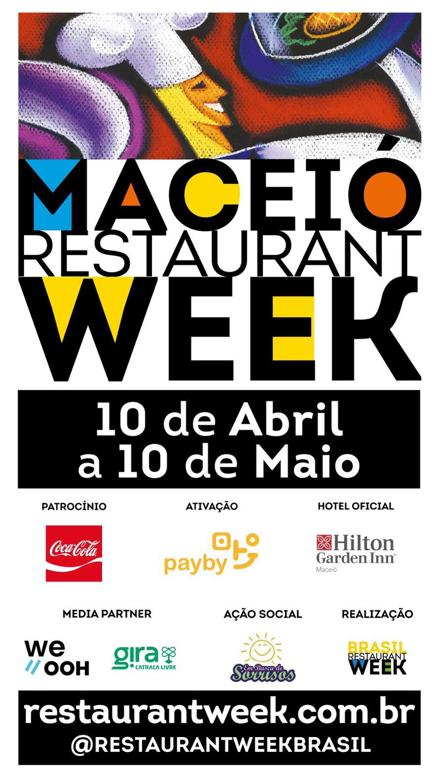 A 6ª edição da Maceió Restaurant Week traz um saboroso tema nesta edição: “A Cozinha dos Campeões” — uma viagem pelos sabores dos países que marcaram história nas Copas do Mundo, com menus que homenageiam países campeões do mais importante torneio de futebol mundial.
Você poderá aproveitar menus completos com entrada + prato principal + sobremesa, divididos em 3 categorias:
✅ Tradicional (R$ 59,90 no almoço e R$ 74,90 no jantar)
✅ Plus (R$ 73,90 no almoço e R$ 94,90 no jantar)
✅ Premium (R$ 95,00 no almoço e R$ 115,00 no jantar)
AÇÃO SOCIAL - Sugerimos a doação de R$ 2 para a ONG Em Busca de Sorrisos, entidade sem fins lucrativos que acolhe crianças e adolescentes com câncer, oferecendo suporte social, emocional e informativo aos pacientes e seus familiares. Saiba mais @embuscadesorrisos.al.
Acesse o site www.restaurantweek.com.br e confira!
@restaurantweekbrasil
#restaurantweek #algomais #assessoriadeimprensa #maceio
