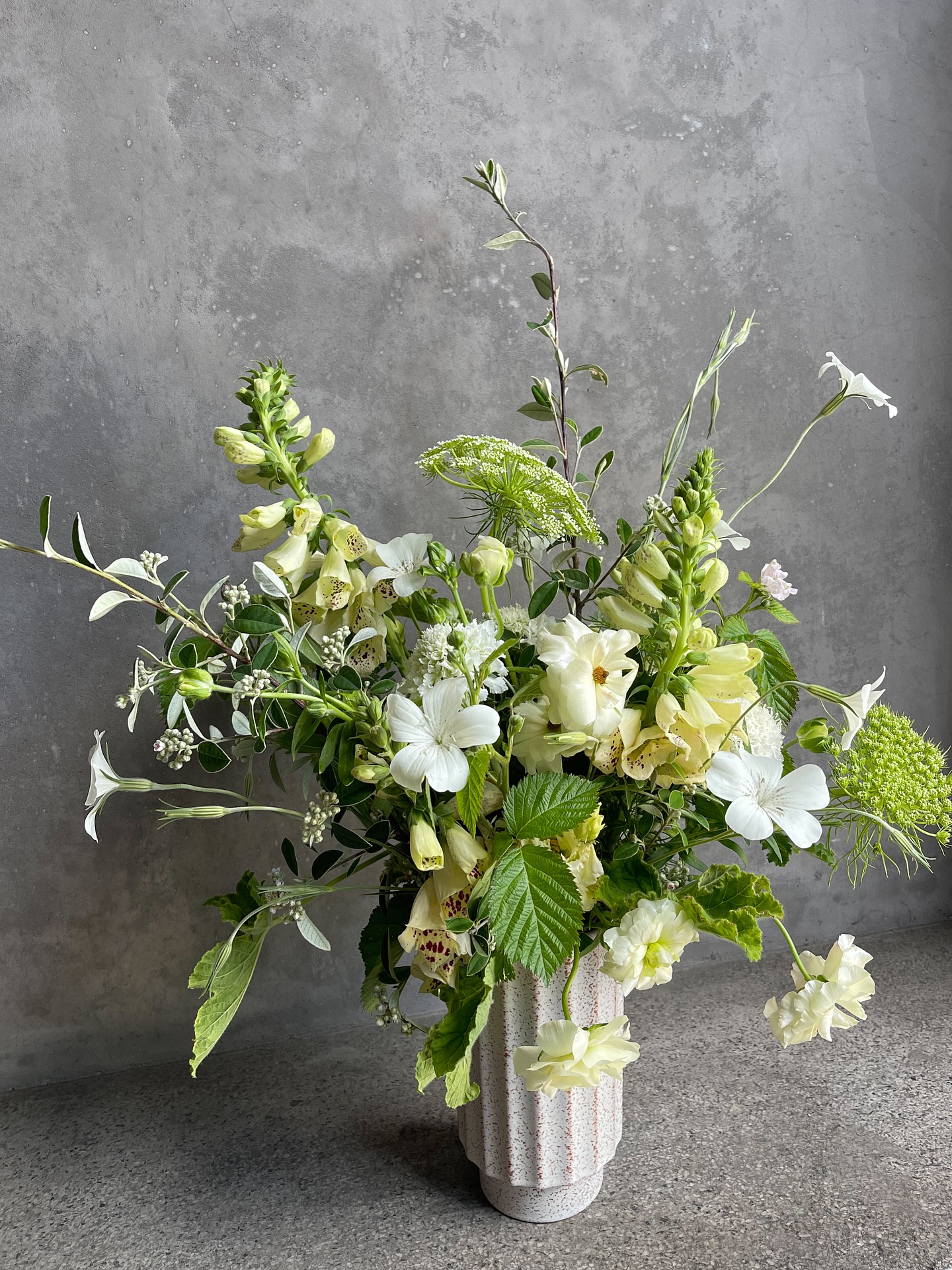 Our “Wilder” arrangement — available in 6 sizes for pick-up or delivery. Local, organic blooms at their peak right now. This is when it’s best. Order online.