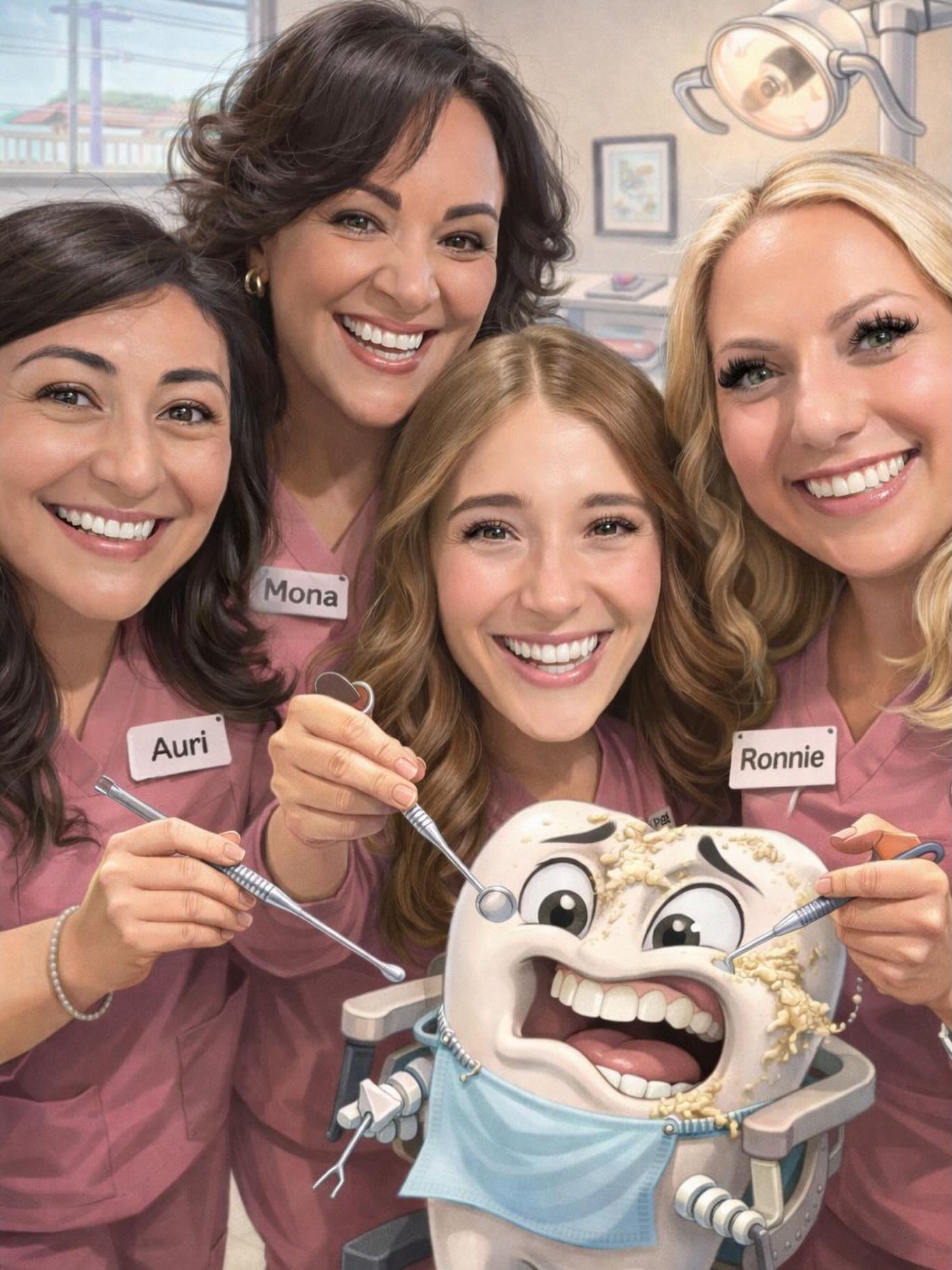 Happy National Dental Hygienist Recognition Week! 🦷✨
This week we celebrate the incredible professionals who keep our smiles healthy, bright, and confident every single day- Auri, Mona, Kylee and Ronnie!!
From gentle cleanings to educating patients on the importance of oral health, our hygienists are truly the heart of our practice.
Your dedication, compassion, and attention to detail make a lasting difference in the lives of our patients—and we are so grateful for everything you do!
Join us in saying THANK YOU to all dental hygienists for their hard work and commitment to healthier smiles! 💙
#DentalHygienistWeek #ThankYouHygienists #HealthySmiles #DentalCare teamappreciation