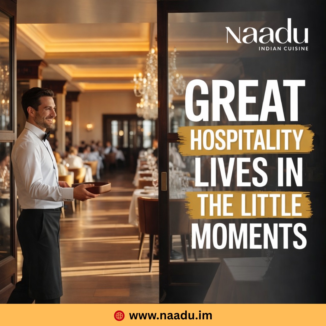 Strategic tip: focus on every moment of the customer journey.
At Naadu, it’s not just about the menu it’s about the full experience. From the first aroma to the final bite, every touchpoint is designed to build connection and loyalty. Because great strategy is in the details.
Discover the Naadu experience:
https://www.naadu.im/
#NaaduIom #HospitalityStrategy #CustomerExperience #FoodJourney #RestaurantTips #BusinessGrowth #DiningExperience #IsleOfMan #FoodBusiness