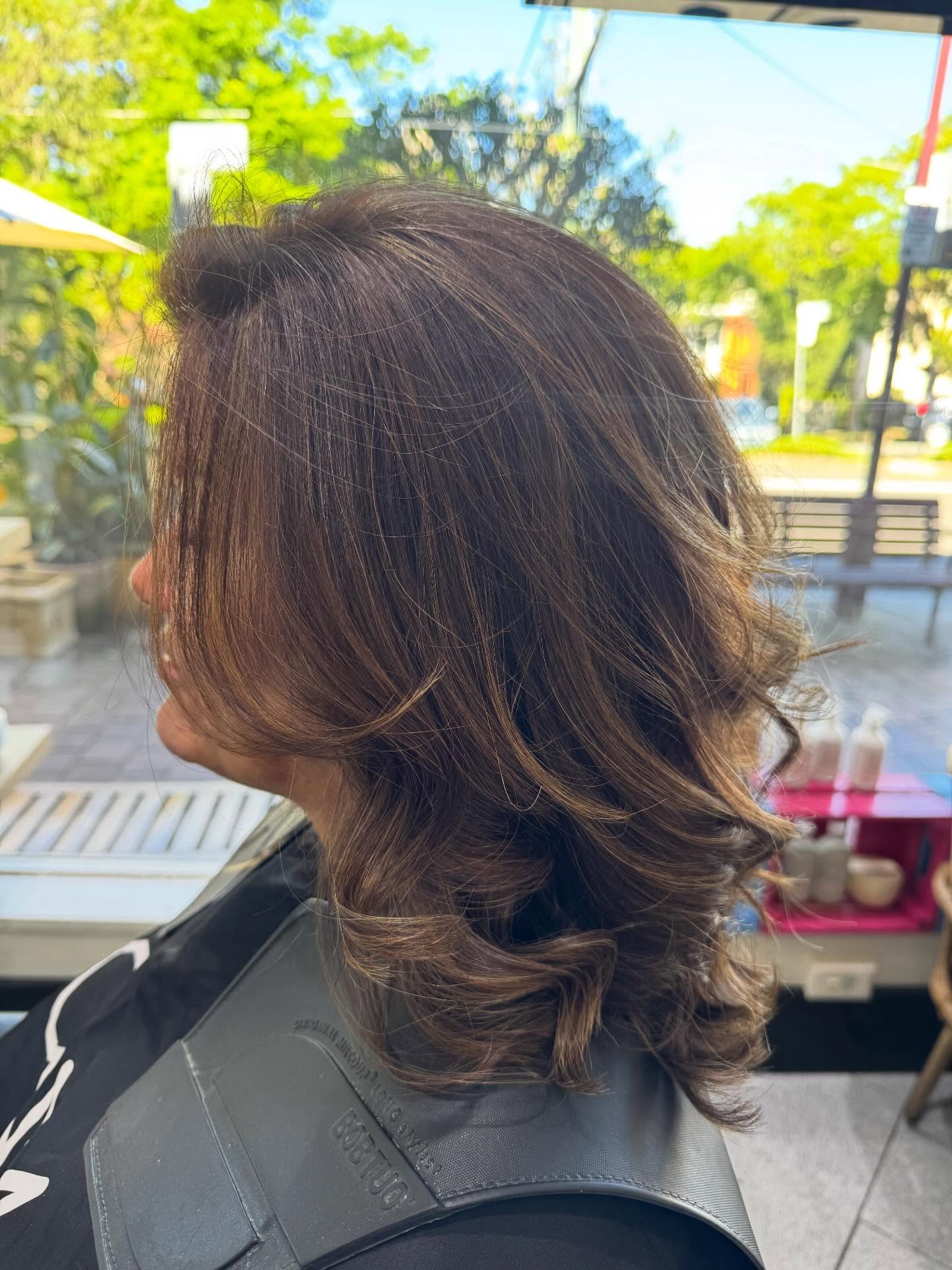 Colour correction- Balayage Technic + toner + tint & fresh style cut ❤️🧡❤️ #crows-nest #mosman #neutralbay #cremorne