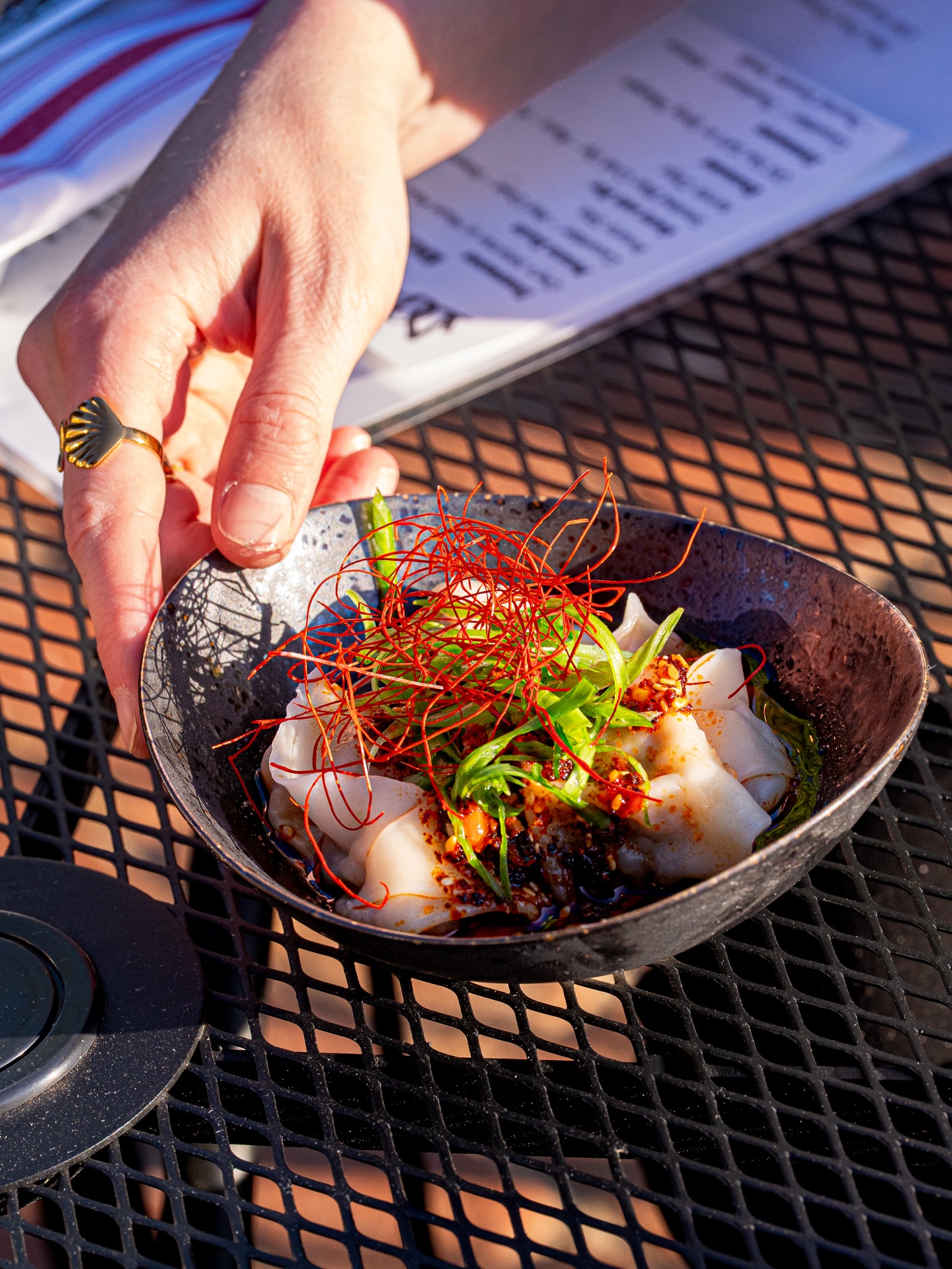 If you missed these dishes last week, you’ll want to make dinner plans at DŌZO ASAP!
🥟 A5 Wagyu Dumplings –
Ground A5 beef, black garlic soy, peanut chili crunch
🥕 Confit Local Carrots –
Charcoal grilled carrots, green garlic, pistachio pesto, whipped togu, pistachio miso crumbles
🥔 Crispy Potatoes –
Local Kennebec potatoes, pickled shallots, spicy XO, kewpie mayo
HOURS:
Tuesday & Wednesday 5-10pm
Thursday-Saturday 11am-2pm // 5-10pm
#charlotteeats #cltnc #exploreclt #dinnerplans