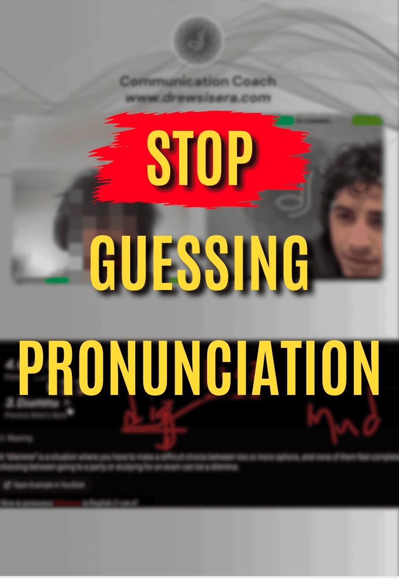 When learners see a new word, pronouncing it correctly can be overwhelming...
Too many letters.
Too many possibilities.
So instead of guessing, we break it down.
dig → di
let → le
mud → mu
Then we rebuild it:
di – le – ma
dilemma
This method is called chunking.
In language learning, chunking helps your brain:
• process complex words faster
• connect sounds to familiar patterns
• reduce cognitive overload
You’re not memorizing the word. You’re recognizing it.
Fluency improves when your brain stops seeing words as one long string…
and starts seeing them as connected, familiar parts.
#EnglishPronunciation #Chunking #EnglishCoaching #SpeakEnglishClearly #EFLJourney #FluencyBuilding #ESLPronunciation #ClearCommunication #ConfidenceInEnglish #LanguageLearning #EnglishForProfessionals #CoachLife
