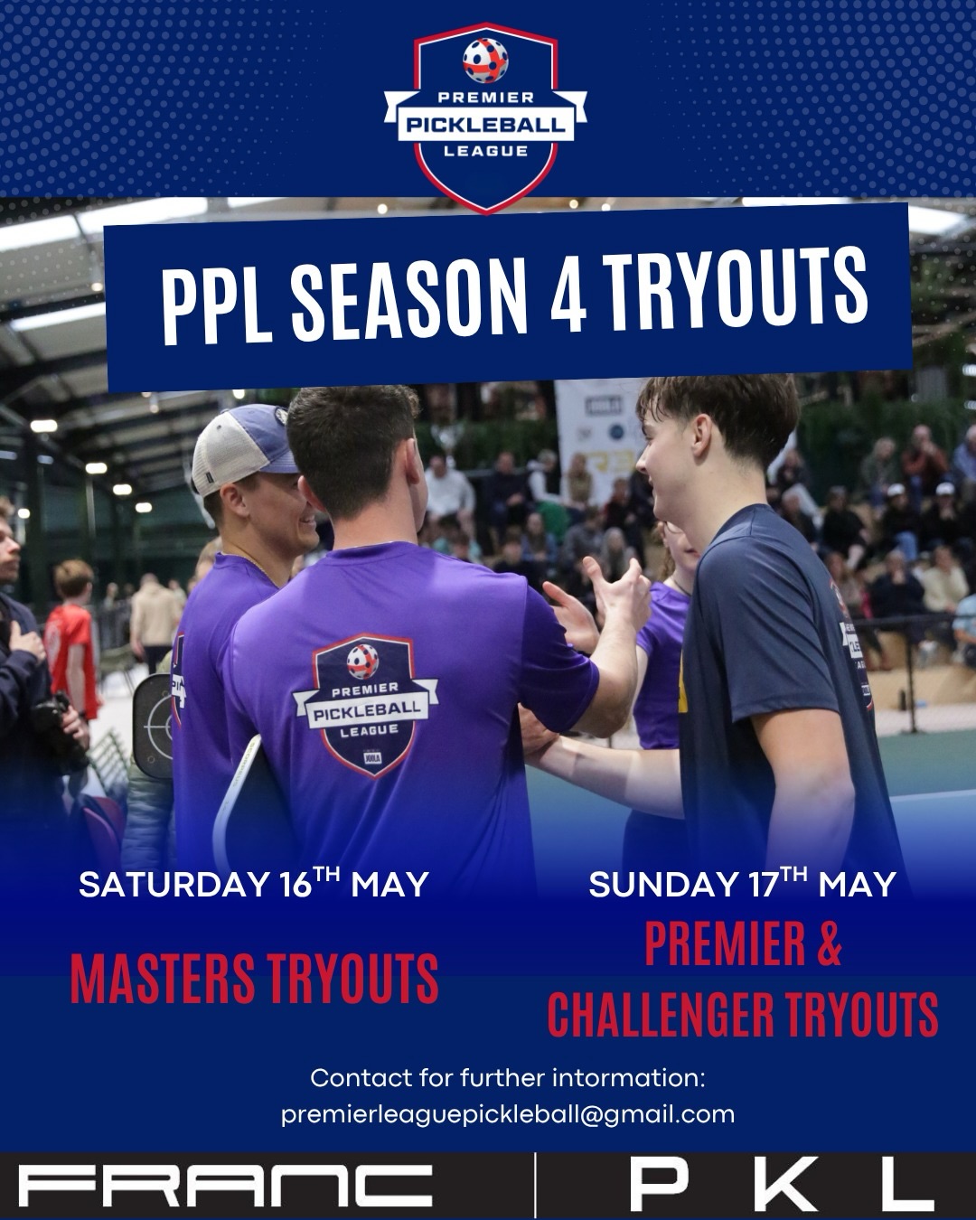 🚨SEASON 4 TRYOUTS OPEN 🚨
Important information regarding Season 4 - please swipe to read!
Link in Bio to sign up: https://ppl.beta.tournated.com/tournament/10614
#Pickleball #Season4 #TryOuts #PremierPickleball