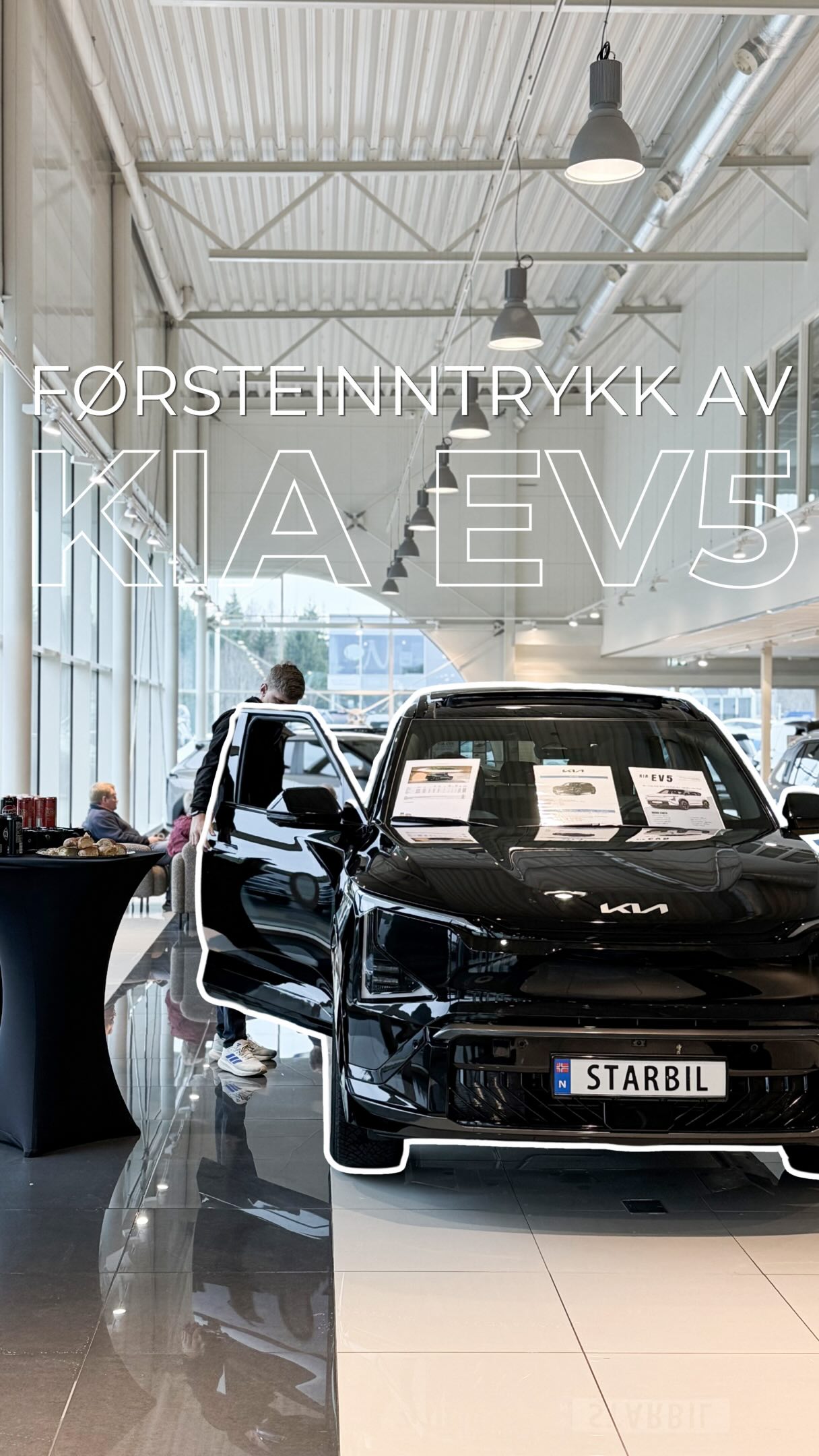Førsteinntrykket av Kia EV5? Se hva folk sier 👆😍