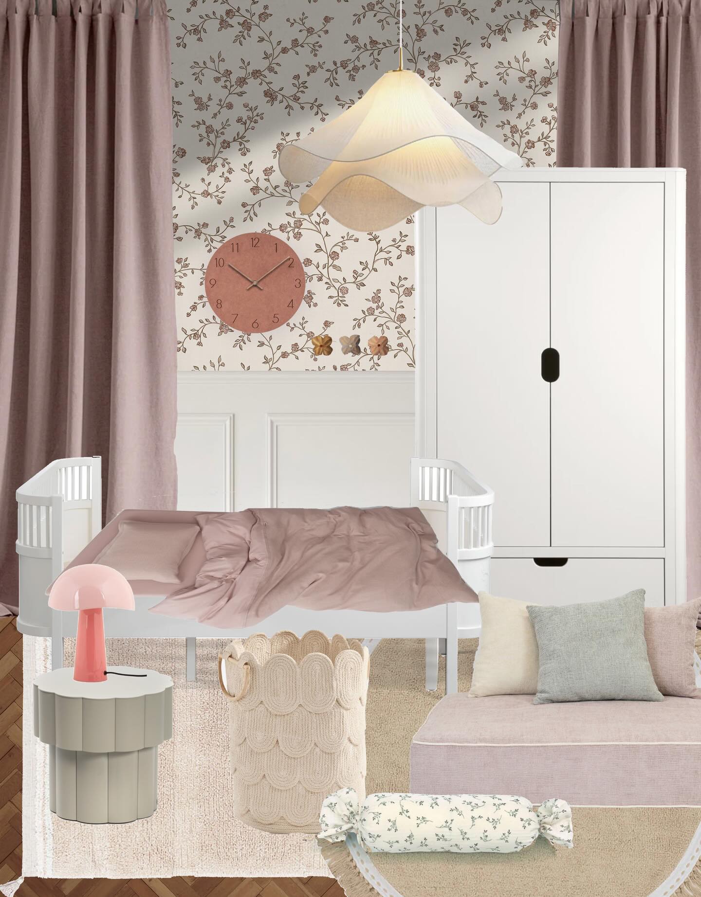 Spring has got us in the mood to show off our MILLIE wallpaper and give you some style inspiration for the perfect girly bedroom 🌺 All products are available from different brands that we love here in Israel 🤍
•
האביב כבר כ