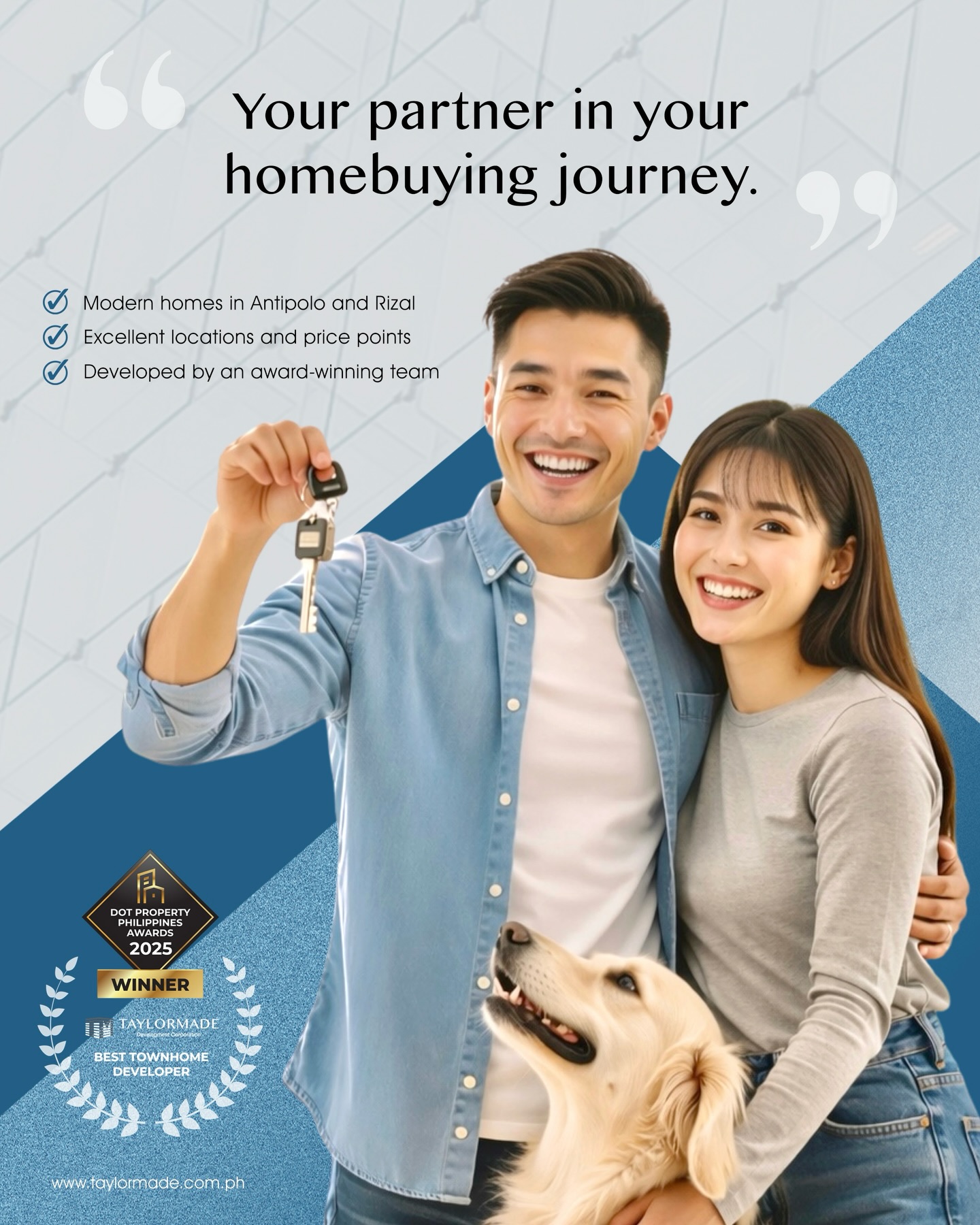 Start your homeownership journey with a developer you can trust ๐ก Explore our modern developments in Antipolo and Rizal at ๐ฐ