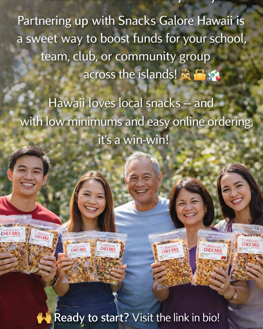 Raise Money the Easy Way!
Looking for a simple fundraiser that everyone loves? Snacks Galore Hawaii offers delicious snack bundles perfect for schools, teams, and community groups.
โ No complicated setup
โ Great profit potential
โ Everyone loves snacks
Start your fundraiser today!