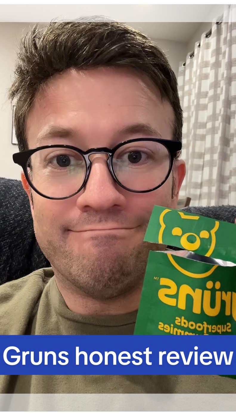 Okay so I reviewed Gruns gummies and here is my HONEST take.
I appreciate what they are doing. Truly. Packing nutrients into a gummy format is genuinely impressive and I respect the mission.
But I am not going to sit here and tell you it tastes like a fruit snack.
Every time I see someone say they CRAVE these and eat them daily like candy I just, I don’t know if I believe that.
And kids that love them? Maybe. But also maybe those kids have never had a Haribo in their life.
There is still that green gummy aftertaste. You know the one. And this is not a Gruns problem specifically.
This is a culture thing. We have somehow convinced ourselves that a healthy milkshake tastes JUST like a milkshake. That a nutrient gummy tastes JUST like a fruit snack. And I think we all secretly know it does not.
I am not saying stop eating healthy alternatives. I am saying we can appreciate something WITHOUT pretending it is something it is not.
Just my opinion. I could be wrong. Maybe my taste buds are broken.
Are you a Gruns fan or do you agree with me? Drop it in the comments.
#DeckedOutDad #HonestReview #HealthyEating #DadLife #RealLifeParenting