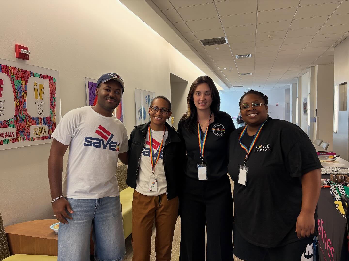 SAVE was proud to present at the University of Miami L.O.V.E. Symposium: “Connecting and Empowering Community Piece by Piece,” a powerful one-day gathering centered on bringing community together through learning. Focused on Leadership, Opportunity, Vision, and Empowerment, the symposium created space for LGBTQ students and allies to grow personally, professionally, and academically.
The day featured student research projects, workshops, and presentations on mental health and well-being, inclusive healthcare, using inclusive language in multilingual classrooms and campus spaces, LGBTQ advocacy, and HIV/STI prevention for younger generations. Events like this help build stronger, more informed campuses where every student can thrive.
Thank you to Dr. Vega, the University of Miami LGBTQ Student Center, and the College of Arts and Sciences Gender & Sexuality Studies program for creating such an impactful space!