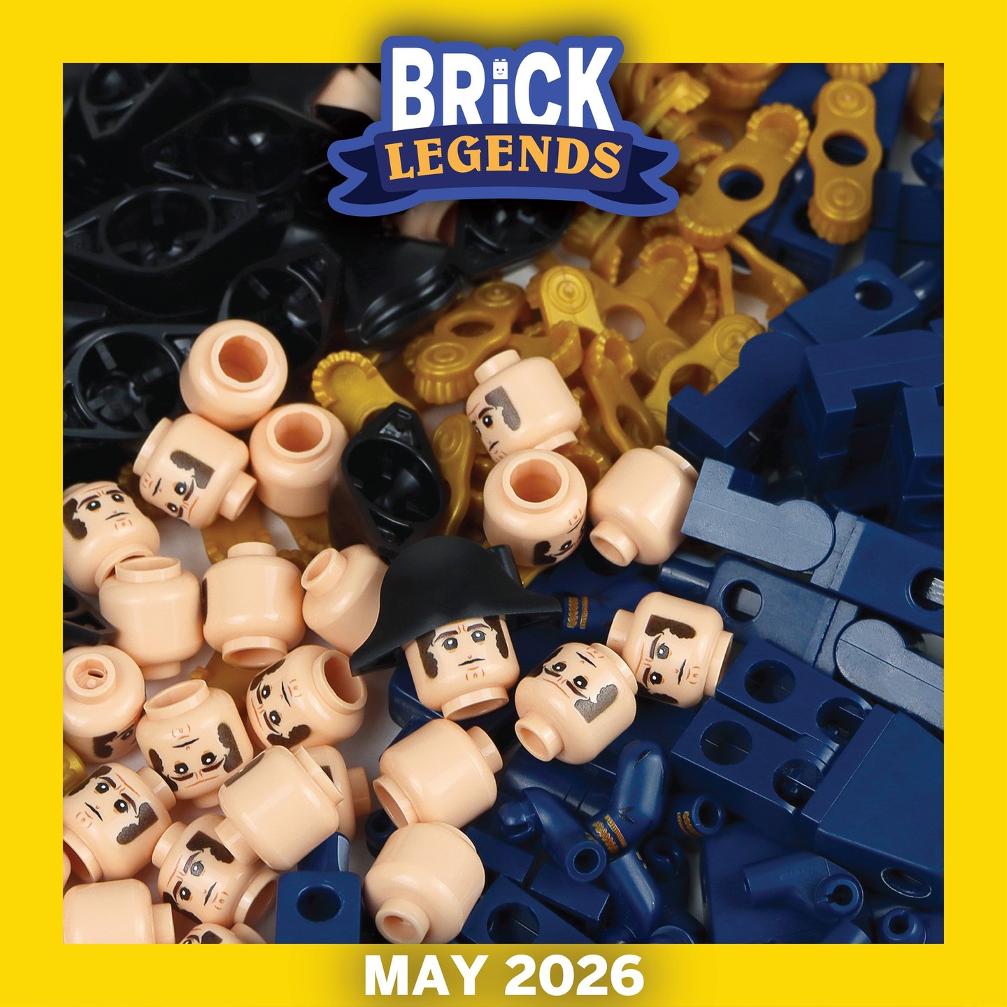😍 This Legend is really coming together - piece by piece!
May’s Brick Legends Box is in the works.
Want to secure a May box before they go live? Check out our Brick Legends Subscription Box Plans at unitedbricks/bricklegends - Choose Monthly, 3 Month or 6 Month plans and you'll get our April 2026 Box AND May 2026 Box!
Just want the May 2026 Box? Our one-time purchase option goes live 26th April at 12pm (BST).
-
#BrickLegends #UnitedBricks #ComingSoon #May2026 #LEGOminifigure #Minifigures #MysteryBox #AgeOfEmpire #AgeOfEmpireMinifigures #ForCollectors