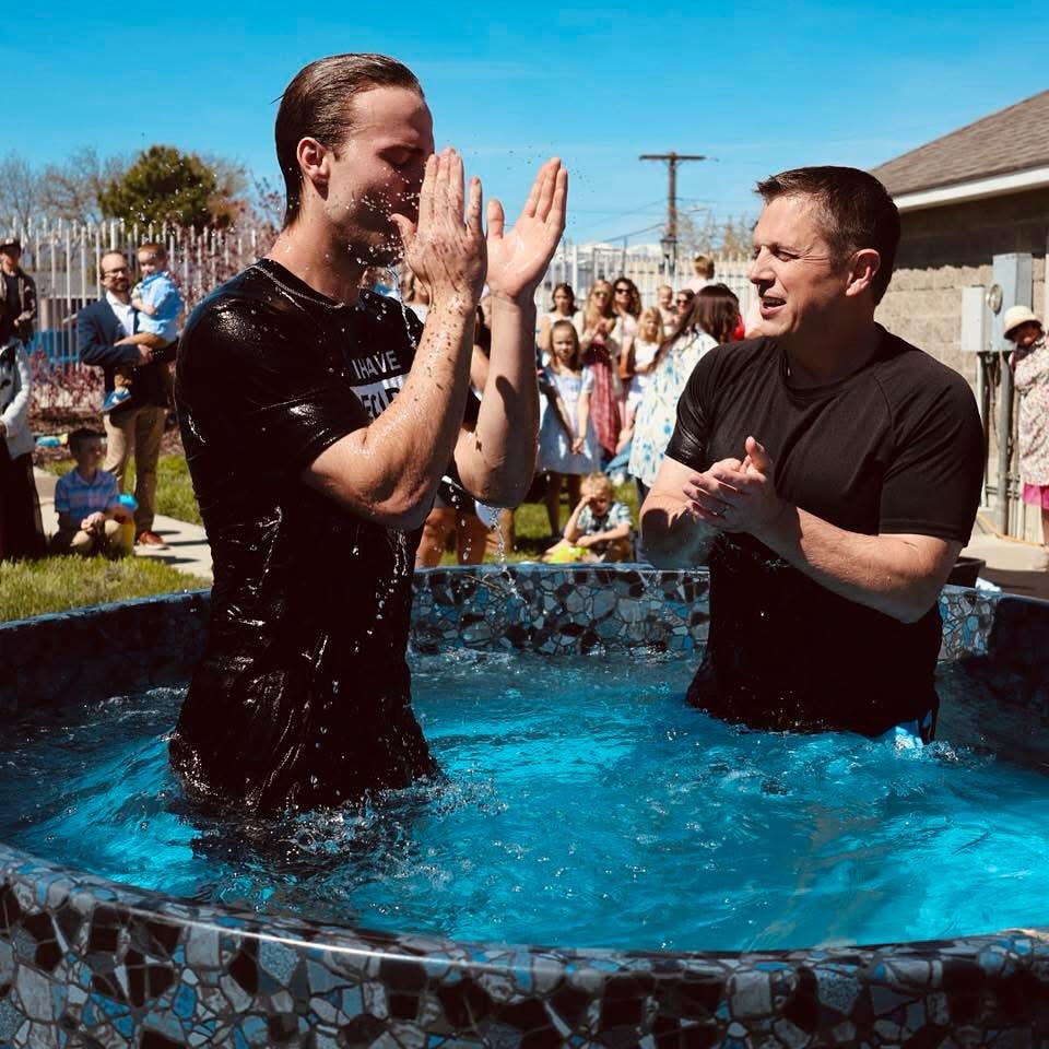 As updates continue to come in from our missionaries and ministry partners following Easter, we wanted to share a glimpse of what God did in Utah County, Utah, where fewer than 1% profess Christ among a population of over 800,000.
At Alpine Bible Church, believers gathered after their Easter service to celebrate baptisms and heaven rejoiced. On Easter Sunday, 25 people were baptized, many of them first generation Christians, stepping forward in faith and publicly declaring new life in Christ.
This is what it’s all about, lives made new, faith made visible, and a church family standing together in love.
“Therefore, if anyone is in Christ, he is a new creation. The old has passed away; behold, the new has come.” 2 Corinthians 5:17