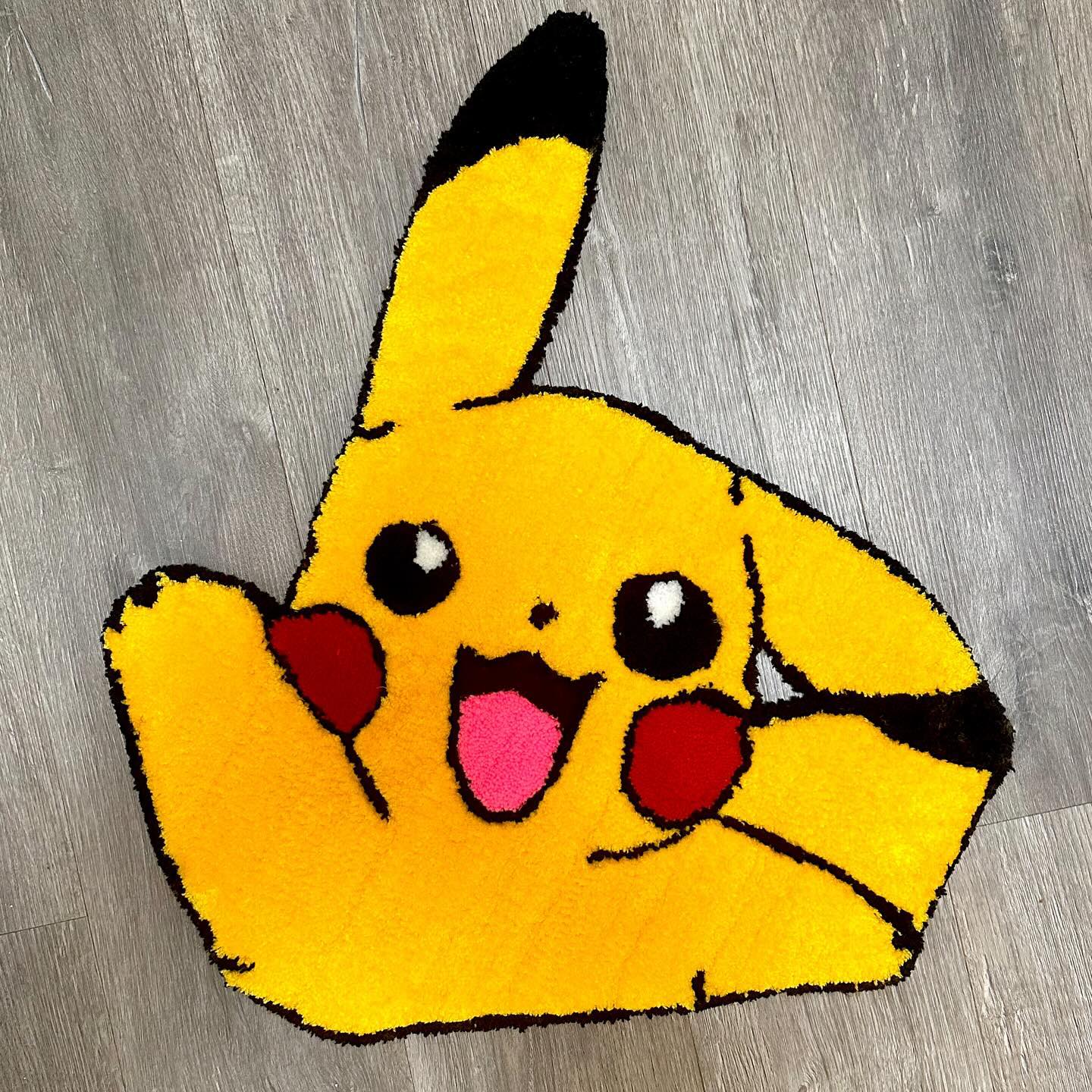 PIKACHU CUSTOM RUG⚡️
•
•
NR3
•
•
#rugs #tufting #homedecor #floor #designer #handmade #custom #pokemon #pikachu #ash