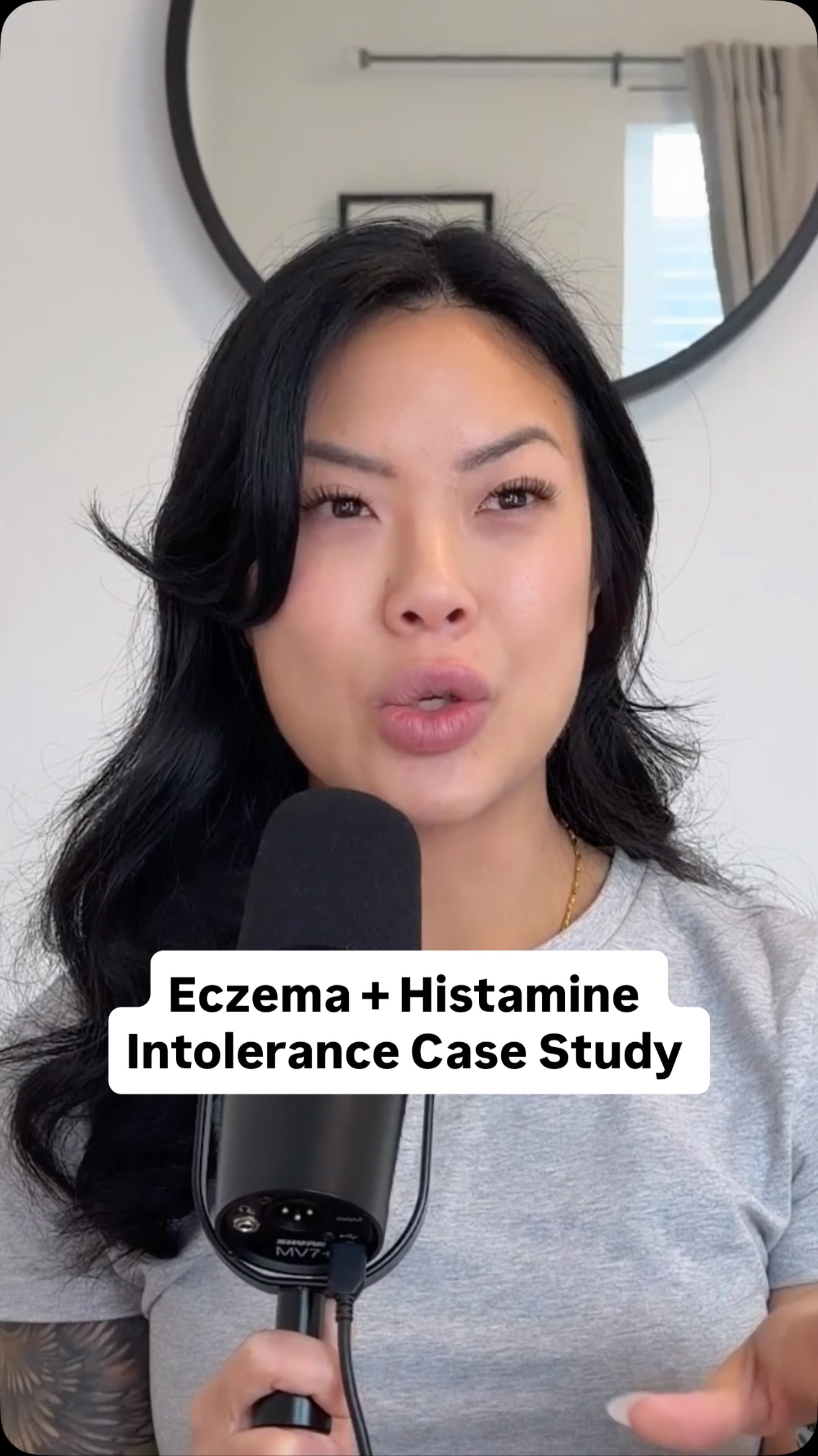 Histamine intolerance isn’t as common as you think… especially with eczema. This is an example of a client who had a true histamine issue:
- Reactions to high histamine foods (consistently)
- Flares from leftovers
- Random itchiness and hives
- Lots of gas and bloating
For MONTHS
Once we addressed her root causes and supported her immune system for 2-3 months on a solid protocol…
she could eat those foods again with ZERO reactions 👏
Her eczema is now way more controlled and she doesn’t have to eat low histamine! (which is vv restrictive)
Sometimes it’s not about avoiding more foods to prevent histamine reactions — it’s about fixing what’s happening beneath the surface.
If you want to know whether you have histamine intolerance, comment HISTAMINE and I’ll personally discuss with you in the DMs!! 💌
#histamineintolerance #eczemahealing #itchyskin #histaminesymptoms #rootcausehealing
