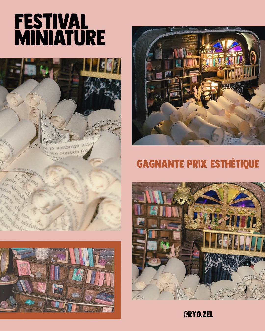 ✨ Merci pour cette incroyable créativité visuelle…
Tu as su nous émerveillé·e·s par ton sens du détail et ton univers.
🏆 Félicitations à @ryo.zel pour cette réussite dans la catégorie esthétique !
Un travail tout en sensibilité qui a su toucher tout le jury.
Merci à vous tou·te·s pour ces moments visuels inoubliables… à très vite 💫