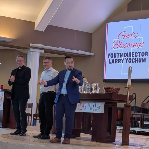 Thank you to everyone who joined us in honoring the faithful service of Youth Director Larry Yochum this past weekend! We wish Larry and his family God’s continued blessings as he moves into a new role serving at Concordia Center for the Family!
