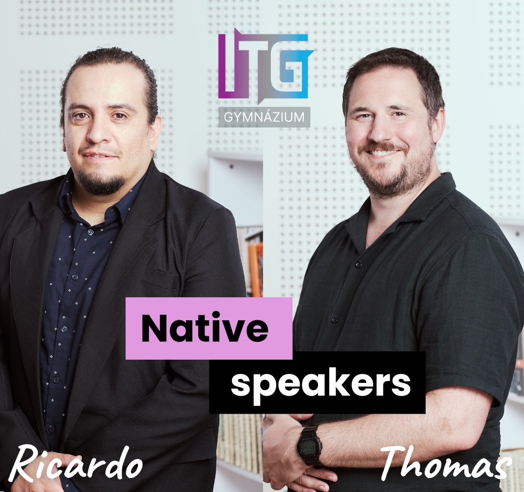 Učebnice jsou fajn, ale s ‚awkward silence‘ nepomůžou. Od toho máme na gymplu Thomase a Ricarda. Jeden studenty naučí víc než jen ‚London is the capital city‘ a druhý jim ukáže, že ‚la vida loca‘ není jen písnička, ale realita. Naši native speakers jsou nejlepší upgrade jazykového softwaru studentů ITG.
#itg #gymnazium #nativespeakers #anglictina #spanelstina