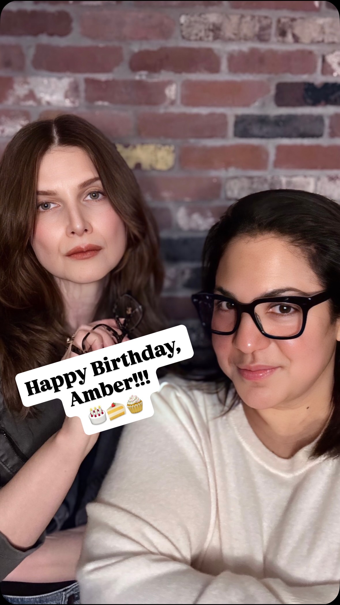The joy I get from hosting our podcast with this amazing human cannot be understated.
Happy birthday to the most amazing partner in pod crime - Amber, you’re one of a kind 💜🎉
- Jen