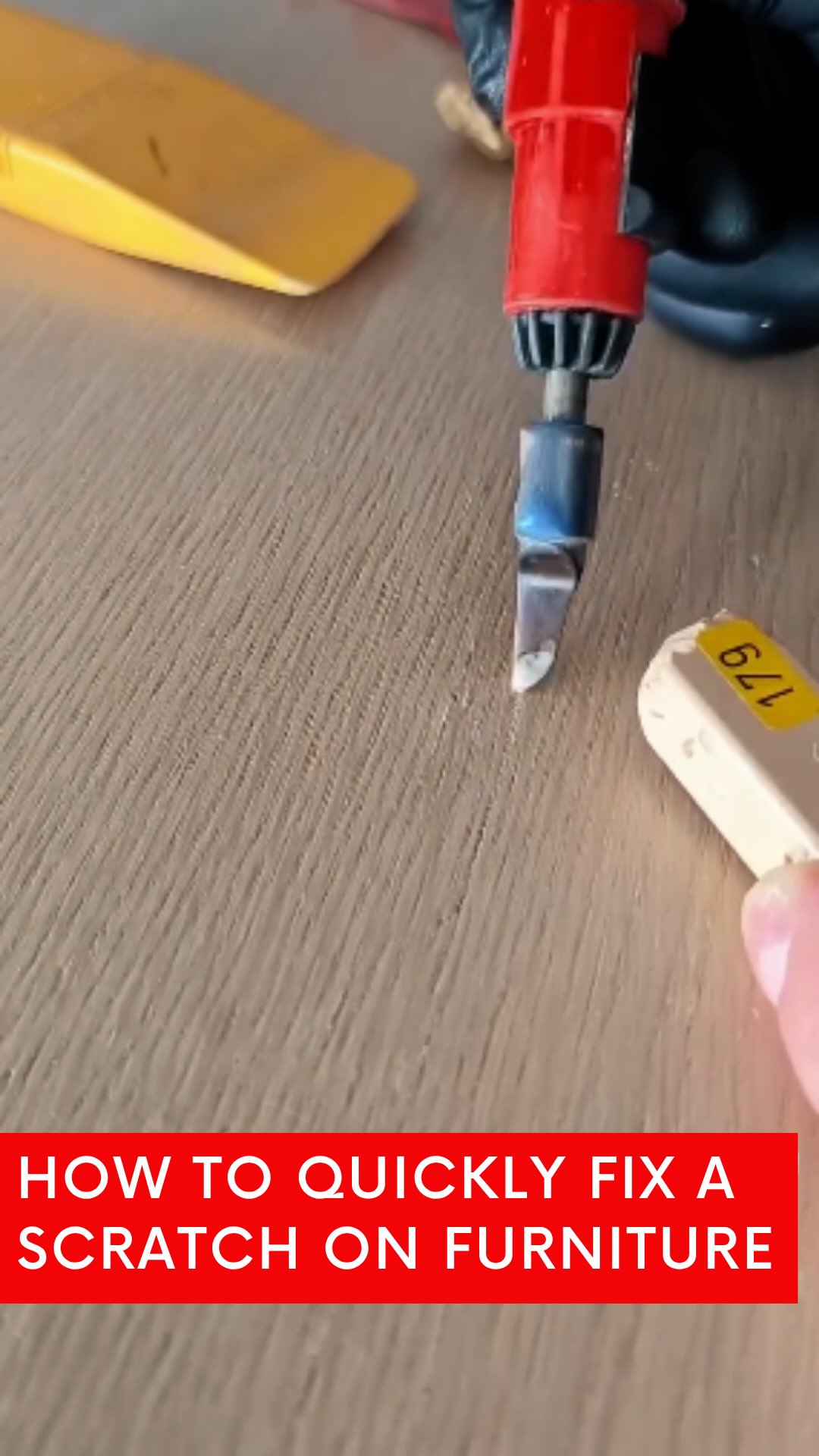 Got a scratch on your furniture?
Here’s a quick fix to bring it back to life ✨
🎥 Video credit: @restartservice.com.ua
