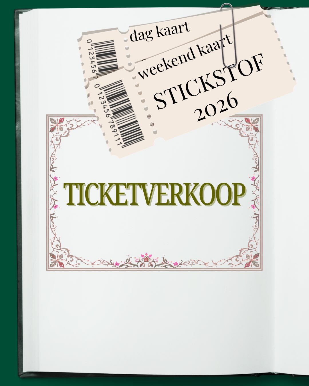 Swipe naar links om te weten te komen hoe de kaartverkoop gaat!
Vanaf zondag 19 april om 22:00 uur gaat de kaartverkoop voor Stickstof open! Zorg ervoor dat je een team hebt tussen de 5 en 9 personen. Als je team uit minder dan 5 personen bestaat, is het ook mogelijk om je in te schrijven voor Stickstof, je wordt dan alleen tijdens bepaalde activiteiten samengevoegd met een ander team! Heb je een team van meer dan 9 personen? Dat kan ook nog steeds maar splits je team dan op in twee teams.
De team aanvoerder schrijft het hele team in 1 keer in en koopt daarbij dus ook alle kaarten via de webshop van Apeliotes. Belangrijk is dus dat de aanvoerder genoeg geld op de rekening heeft staan om te kunnen betalen. Na het kopen van de kaartjes zal de aanvoerder een mail krijgen met verdere instructies. En kunnen jullie je voorbereiden op een magisch weekend!
Liefs de Stickstofcie 🤩🏑🍻🌳