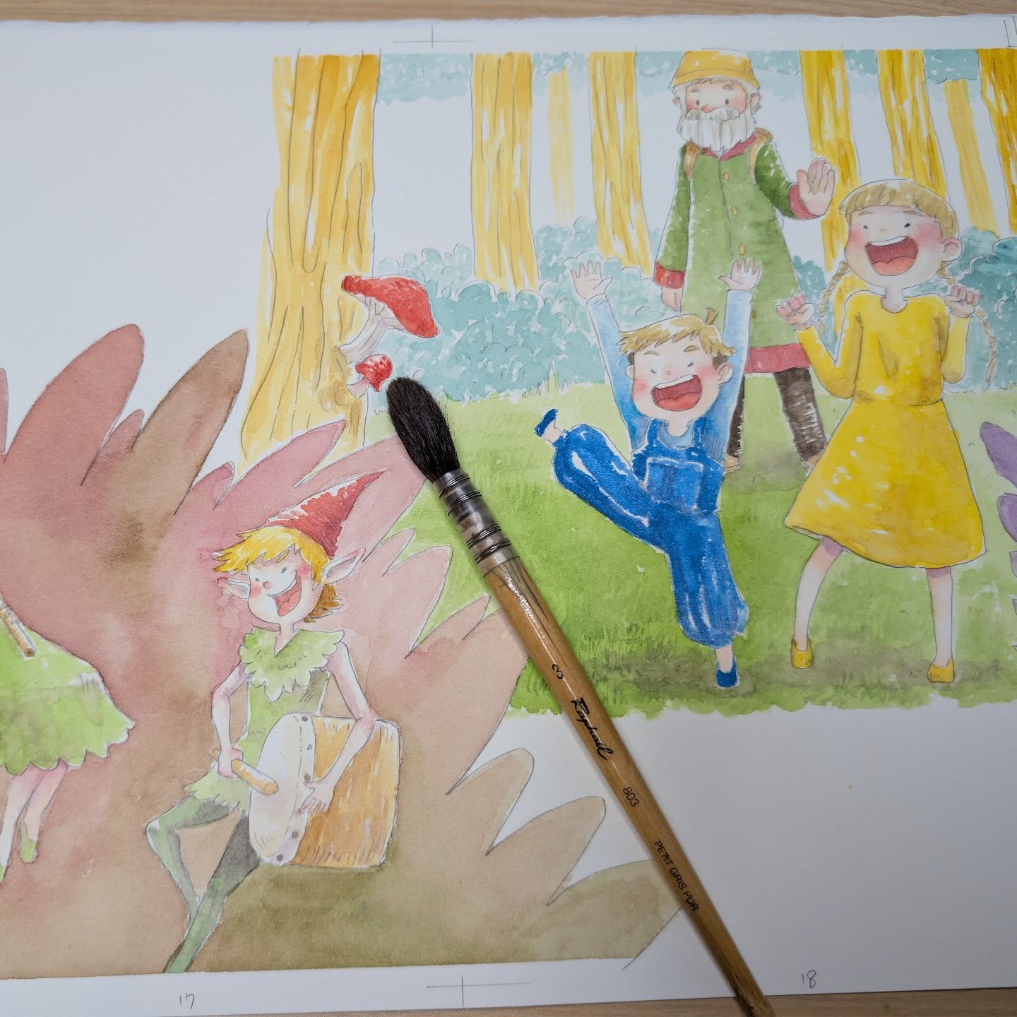 これで見開き9ページまで出来ました!
あと6ページ…
締切りまで2週間なのでなんとか間に合いそうですが他にもやる事が多くて目が回ります🫠
自分は無縁だと思ってたけど健康診断のときどうも自律神経の不調があるみたいで、最近休みらしい休みもないから酷くならないように注意しなければ…