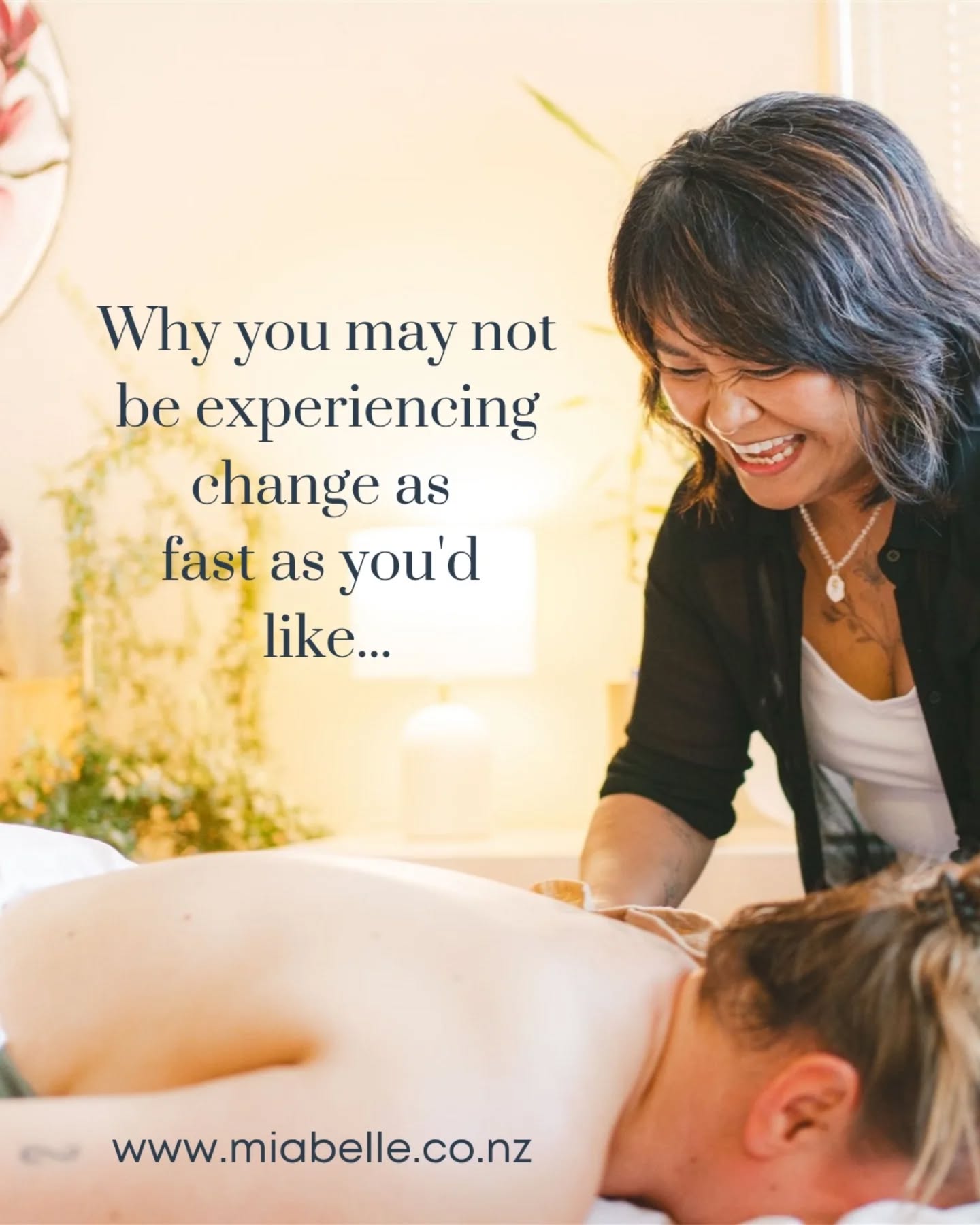 There’s a moment many of us reach where we think…
“Why am I not further along by now?”
But what if nothing is wrong?
What if your body is doing exactly what it needs to do - unwinding, recalibrating, learning safety at its own pace?
In my work, I see this often.
Change doesn’t always come as a big breakthrough.
Sometimes it’s quiet. Subtle. Layered.
And yet… deeply powerful.
If you’re in that space right now -
you’re not behind. You’re in process 🤍
If you feel called to be supported in that space,
I’d love to hold that with you.
Book a Bespoke Wellness Treatment with me.
https://www.miabelle.co.nz/kobido-facial-massage
#nervoussystemhealing #healingjourney #somatichealing #aucklandwellness #miabelleholisticsanctuary