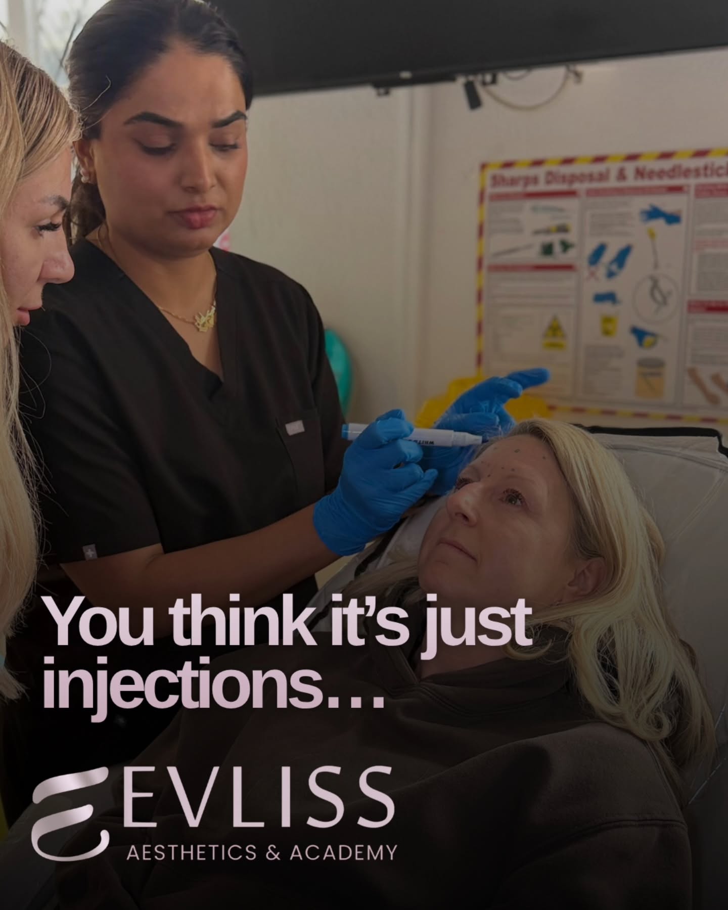 You think it’s just injections…
But what people don’t see is everything happening before that moment.
Every treatment starts with decisions:
Is this suitable?
Is it safe?
What’s the right approach?
What should NOT be done?
That’s what actually defines a good practitioner.
Not just the hands —
but the thinking behind them.
And that’s exactly what proper training builds.
Because aesthetics isn’t about doing more…
it’s about knowing when, how, and why.
📩 Message if you’ve been thinking about learning — even if you’re unsure
📲 07526 072 246
🌐 evliss-academy.co.uk
📍 London & Watford
#aestheticstraining #beautyeducation #aestheticacademy #learnaesthetics #ukbeautyindustry