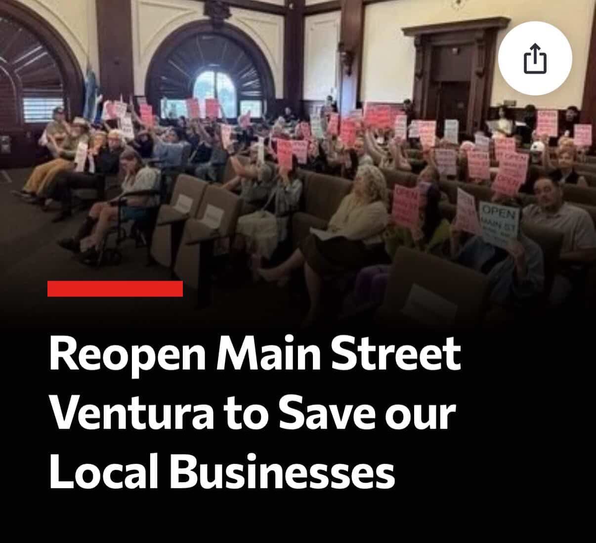 ✨LINK IN OUR BIO✨.
Please sign our petition to let the Ventura city council know that a majority of downtown businesses want the street reopened. Many businesses have closed since the pandemic and things are only getting worse. WE NEED YOUR HELP!! If you can’t shop at our businesses or show up to a council meeting, THIS is the way you can help, with your signiture. THANK YOU!!!