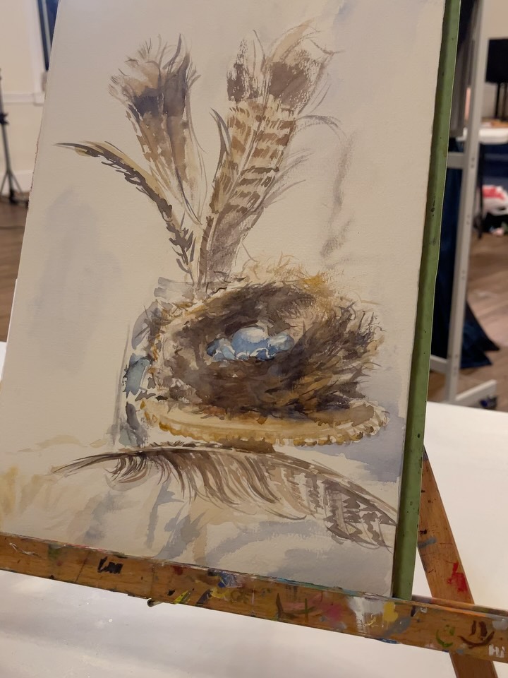 We love seeing the creativity flowing from our Paint Nights! Encouragement and fellowship, snacks & music all add to this edifying event! Make a plan to join the next one, April 23!! @danielfolta