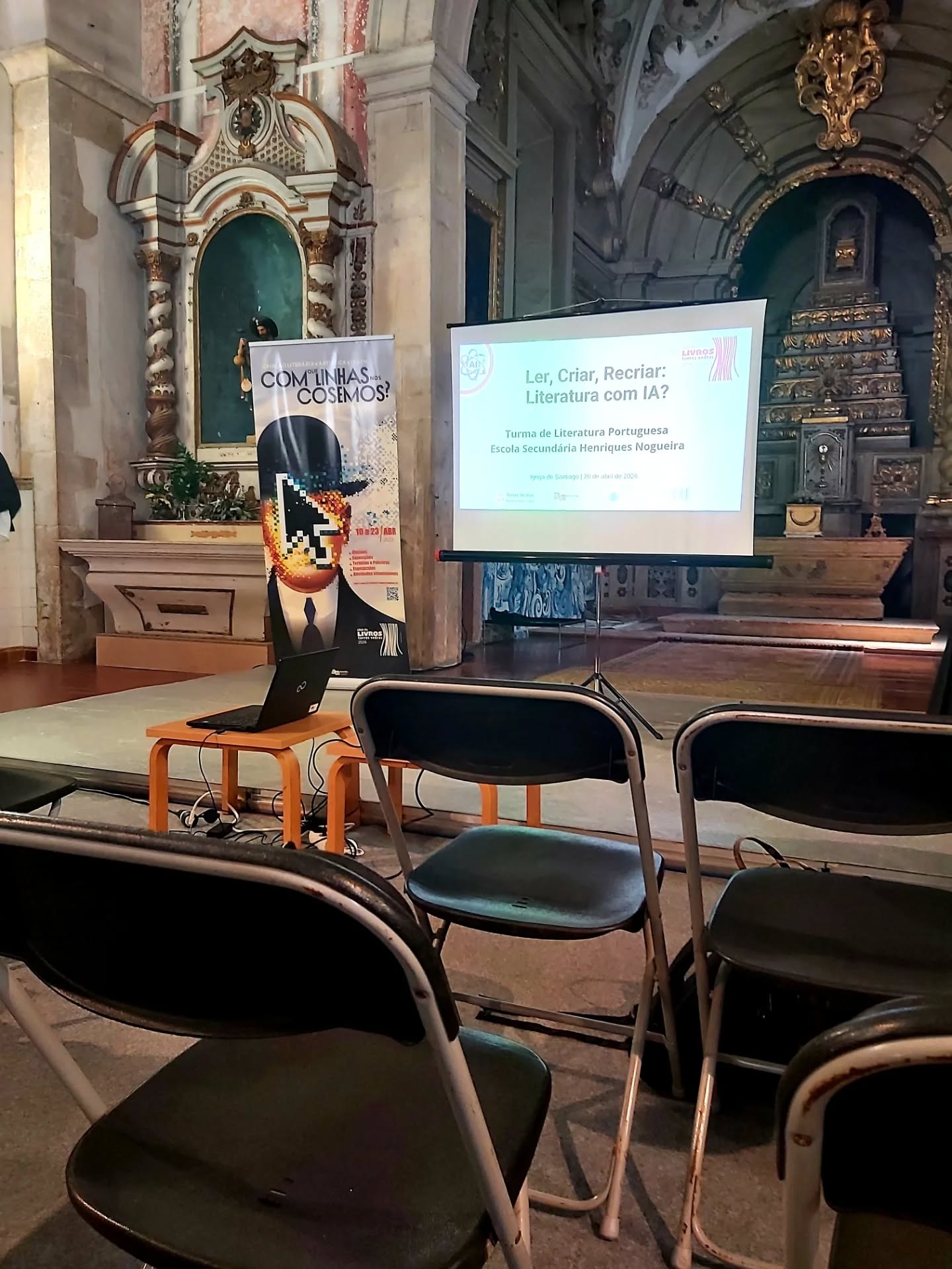 Hoje, à tarde, estive na ação "Ler, Criar, Recriar: Literatura com IA" a propósito da bienal literária "Cidade dos Livros". Não uso a IA como ferramenta de escrita, mas foi muito interessante ver poemas e contos meus serem ponto de partida para reflexão deste tema.
👉 Segue-me para mais inspiração!
Rise
On
My
Love
💗
#cidadedoslivros #literatura #IA #martaroml