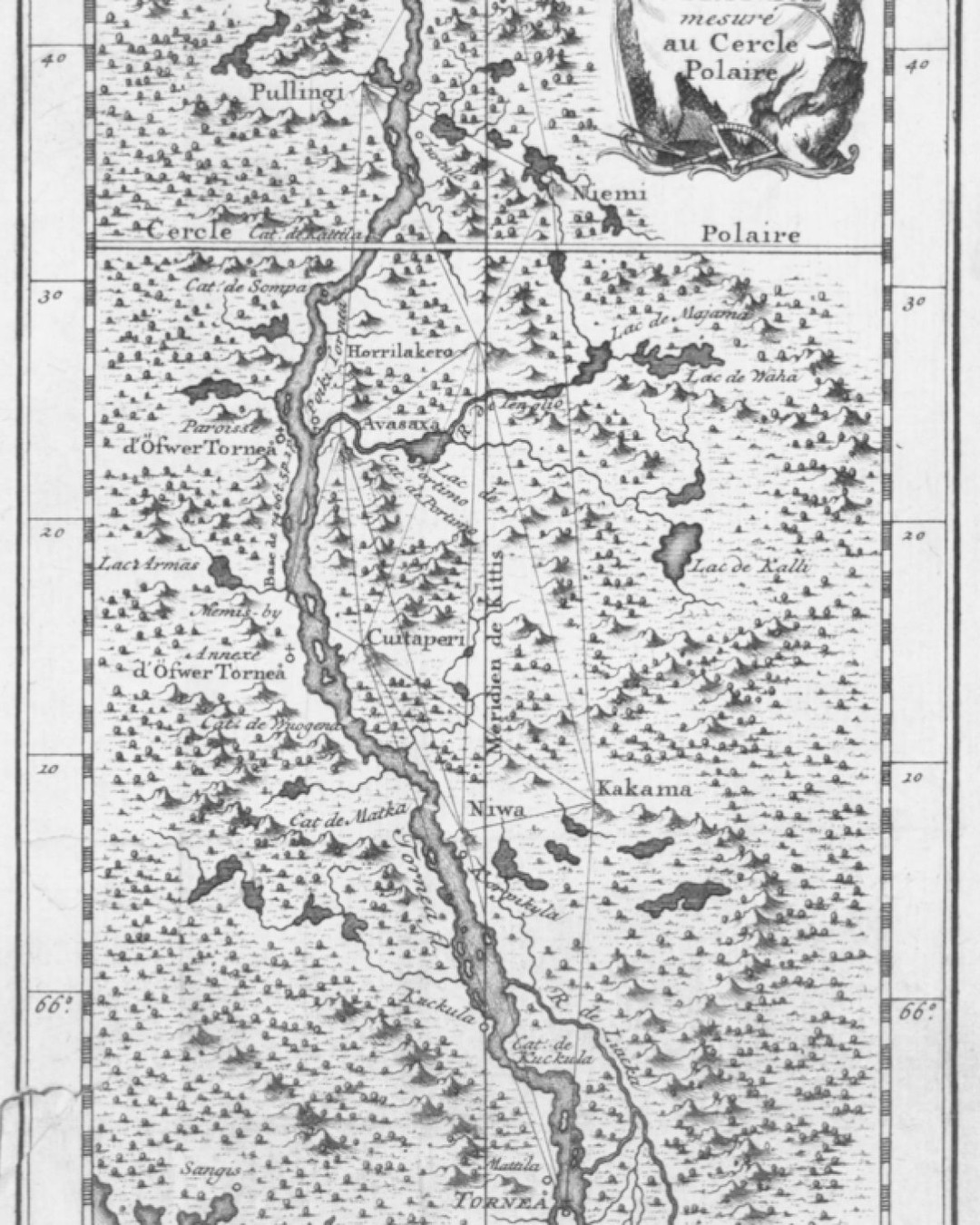 #MapMonday On this day in 1736, French mathematician Pierre Louis Maupertuis led the Lapland expedition to measure latitude and shape of the earth, highlighting a flattening at the poles. Read and see more here: https://www.maupertuis.fi/en/history/the-expedition-on-the-map/ š šŗļø