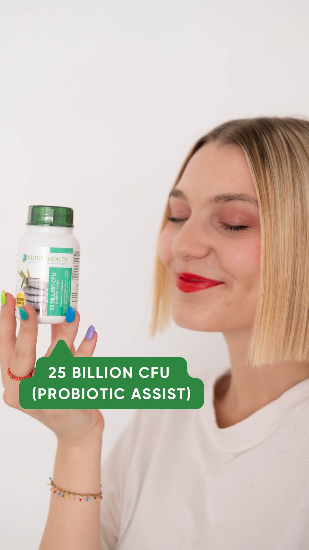 Struggling with bloating, digestive discomfort, or low immunity? Everyday stress, poor diet, medications, and even chlorinated water can throw your gut balance off. The 25 Billion CFU
Probiotic Assist is formulated to restore and maintain healthy gut
microflora, supporting your digestion, immune system, and
overall wellness. Take it daily, during or after antibiotics, or for
common issues like diarrhea, constipation, thrush, IBS, and
lactose intolerance.
Take care of your gut, order yours today:
https://www.futurehealthsa.co.za/product-page/25-billion-cfu-
probiotic-assist-capsules-30s
#futurehealth #probioticassist #guthealth #digestivewellness
#dailywellness