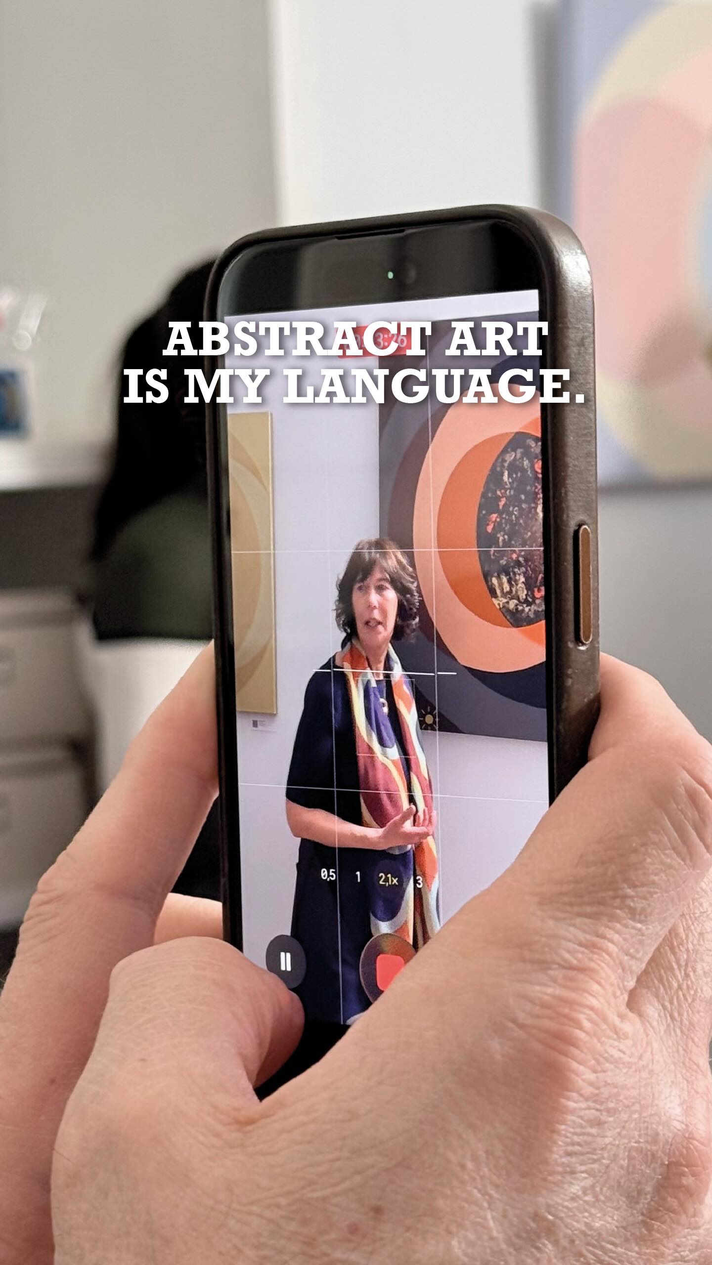 Abstract art is my language.
Classical studies and hands-on studio experience built the technical foundation of my path, but it is within abstract art that I found my authentic language.
As a teenager, the encounter with master Vittore Frattini marked a decisive turning point: the discovery of abstract painting as a free form of expression, where reality is not depicted but evoked through shapes and colour.
After years working as a graphic designer, this vision led to my artistic project ‘Circles of Joy’: a contemporary abstract painting practice that explores the emotional power of colour and form. Each piece is an invitation to look beyond the image, to make space for perception and imagination.
——
🇮🇹 L’arte astratta è il mio linguaggio.
Studi classici e esperienza in bottega hanno costruito le basi tecniche del mio percorso, ma è nell’arte astratta che ho trovato il mio linguaggio autentico.
Ancora adolescente, l’incontro con il maestro Vittore Frattini ha segnato una svolta decisiva: la scoperta della pittura astratta come forma di espressione libera, dove la realtà non viene rappresentata ma evocata attraverso forme e colore.
Dopo anni di professione come graphic designer, nasce, da questa visione il mio progetto artistico ‘Circles of Joy’. Pittura astratta contemporanea che esplora il potere emotivo del colore e della forma. Ogni opera è un invito a guardare oltre l’immagine, a dare spazio alla percezione e all’immaginazione.
🏷️ Contemporary abstract art | Hand-painted abstract works | Interior art for contemporary spaces | Colour, rhythm and harmony in space
#laurarota #laurarotaart #circlesofjoy #circlesofjoyart #earthsheart