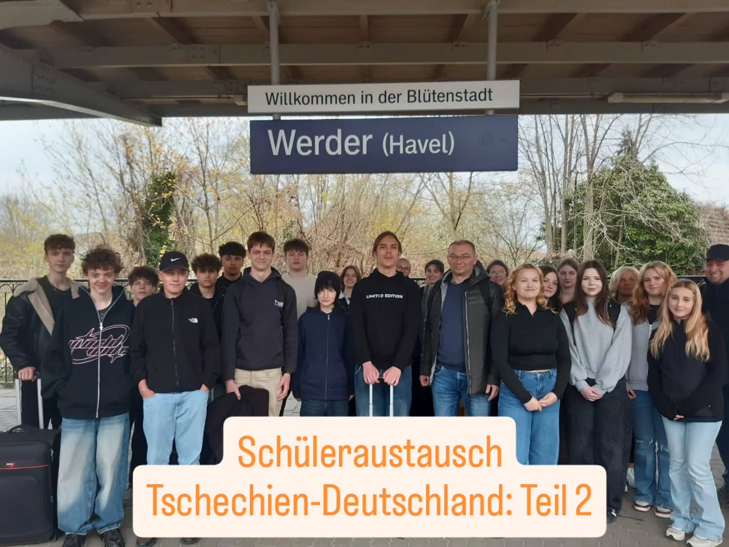 Unser Schüleraustausch mit dem Gymnázium Chotěboř geht in die zweite Runde! Heute sind unsere tschechischen Gäste in Werder angekommen. In den nächsten 9 Tagen gibt es hier wieder Einblicke in unser Programm. #erasmusplus #chotěboř #werderhavel #cvowerder