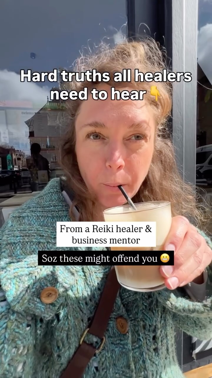If you want to attract more aligned clients to your spiritual business then you need to hear these harsh truths👇
(Calling myself out because I used to be guilty of every mistake here! 😩)
💎 If you’re hiding your personal life from your work, then you’re actually blocking yourself from real business growth - it’s not ‘more professional’ to appear to have it all together, it’s fake, and people know it.
My business took off when I learnt to share myself, in a way that calls in more of the people who need my healing work 🙌
💎 Be prepared to be a stand for what you believe in. Too many healers are desperate to be liked so they hide their real feelings about big topics.
I’ve found in my business that, actually, my most aligned clients love me for my opinions, and we often share the same ones 💃
💎 Your perfectly polished content isn’t doing your business any favours - It’s keeping everyone on the fence.
Something I realised when I stopped trying so hard to create ‘perfect’ content is that clients care a lot more about your MESSAGE than your aesthetic ❤️
💎 It is not ‘spiritual’ to accept less than you’re worth. Keep playing it small, and you’re upholding the witch wound.
Once I admitted to myself, and to the world, that I’m here to call in huge abundance, and stop hiding from money - that’s when it started to flow 🌊
💎 If you feel reluctant to learn to market your work, to accept that selling is service, and to find the confidence to show up and take a stand for your business and the people that need you - I also believe this is another way of upholding the witch wound.
I didn’t realise how badly I was doing this until I overcame it, and now I see it everywhere. It is our duty to stand up proudly and spread our healing 🔥
Inside my 1:1 mentorship work I’ll help you stand as a Light Leader for the people who need your healing -
By combining messaging strategy with Reiki healing to help you energetically embody the woman your business demands you to be 💃
If you’re looking to grow your community, make a big impact in the world, and get paid more for your magic, drop me a 🔥 below and I’ll send you the deets👇