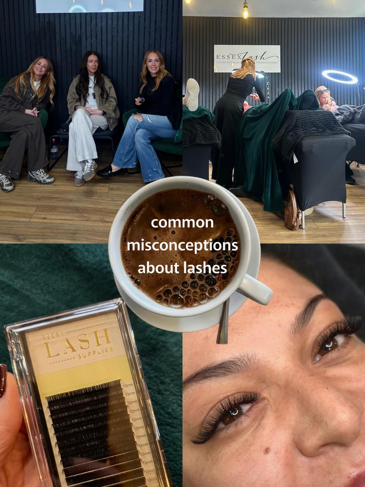 Common Misconception VS The Truth ⬆️
#lashextensionhealth #naturallashhealth #safelashextensions #essexlash