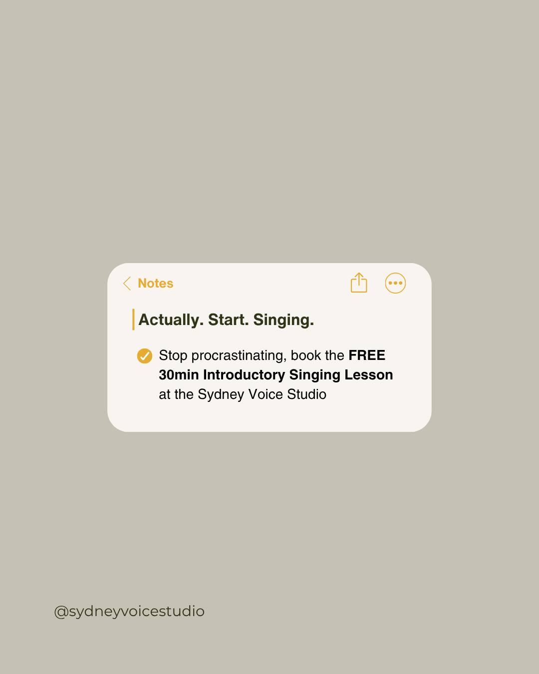 Friends, let's start exploring your love for singing.
If you're ready to learn, let's get you started.
A FREE Introductory Singing Lesson gives you 30 minutes with one of our team of teachers/coaches, to see what's possible for your unique voice - and yes it's a private lesson! Just your voice and a supportive teacher.
We hope to see you soon!
#SingingLessons #VoiceCoaching #LearnToSing #MusicEducation #PrivateSingingClass #VocalTraining #DiscoverYourVoice #FreeLesson #SupportiveEnvironment
