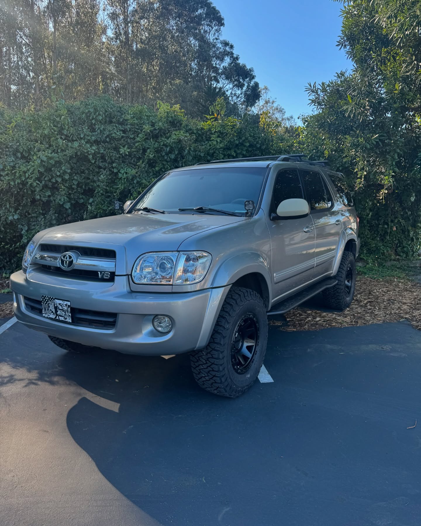 PTS Built
2005 Toyota Sequoia
Reoccurring customer came in for the following:
•Bilstein 5100 Lift Struts
•OME Rear Coils
•Differential Drop Kit
•SPC Upper Control Arms
•285/70r17 BFG KO3 Tires
•17x8.5 Method Wheels
#pts #ptsbuilt #precisiontruckspecialties #toyota #sequoia #methodracewheels #bfgtires #bfgoodrich