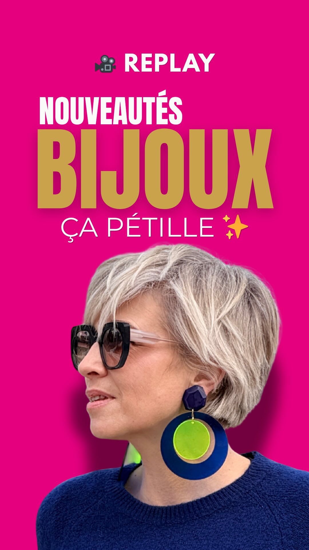 Live des nouveautés @bijoux_marquise 🤍💚✨
Je vous montre la dernière capsule 👀
Rendez-vous avec la lumière du fluo & des paillettes ✨
Abonne toi au compte @bijoux_marquise pour découvrir notre univers 🔥
Plus de renseignements en DM 💌
#bijouxmarquise #bouclesdoreillescolorées #bijouxcréateur #conseilsmode #bouclesdoreillesaddict